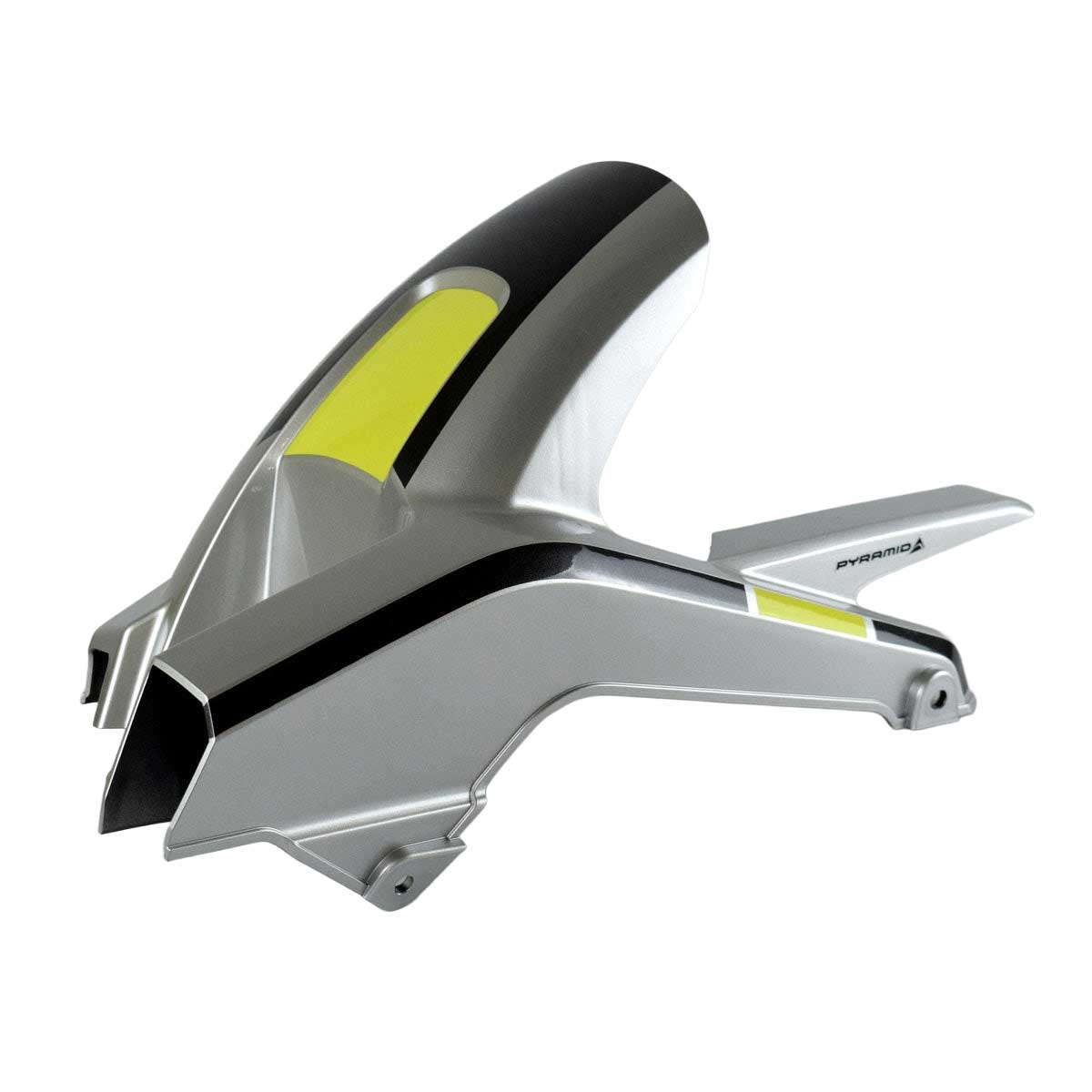Pyramid Hugger | Force Silver Metallic  Heavy Grey Metallic & Lemon Ice Yellow | Honda MSX 125 2021>Current -   Pyramid Motorcycle Accessories