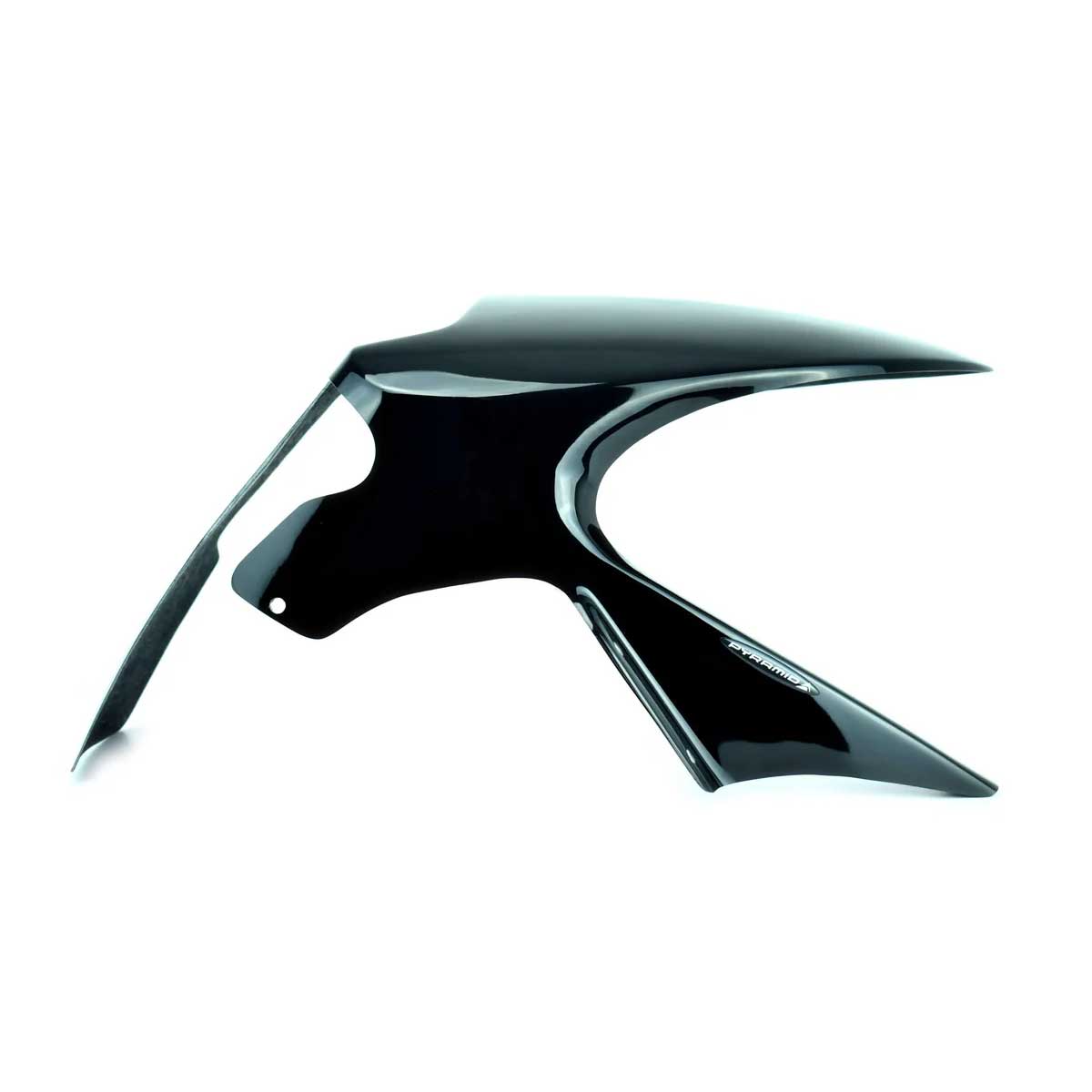 Pyramid Hugger | Gloss Black | Kawasaki Ninja ZX-6R 2007>2009 -   Pyramid Motorcycle Accessories