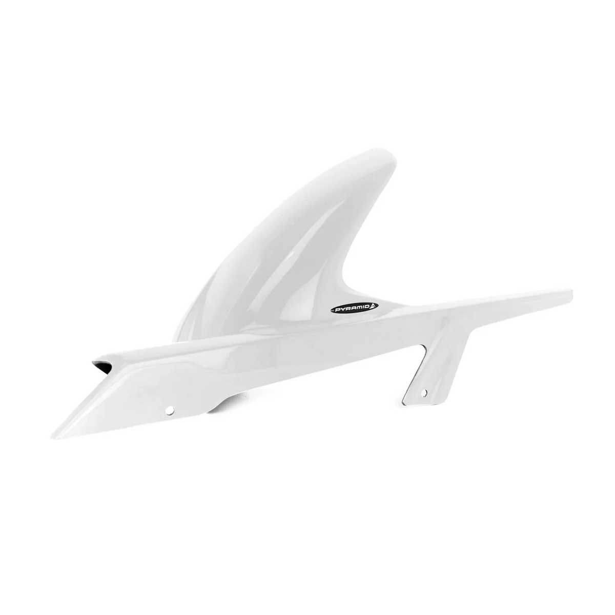 Pyramid Hugger | Gloss White | KTM 390 Duke 2012>2023 -   Pyramid Motorcycle Accessories