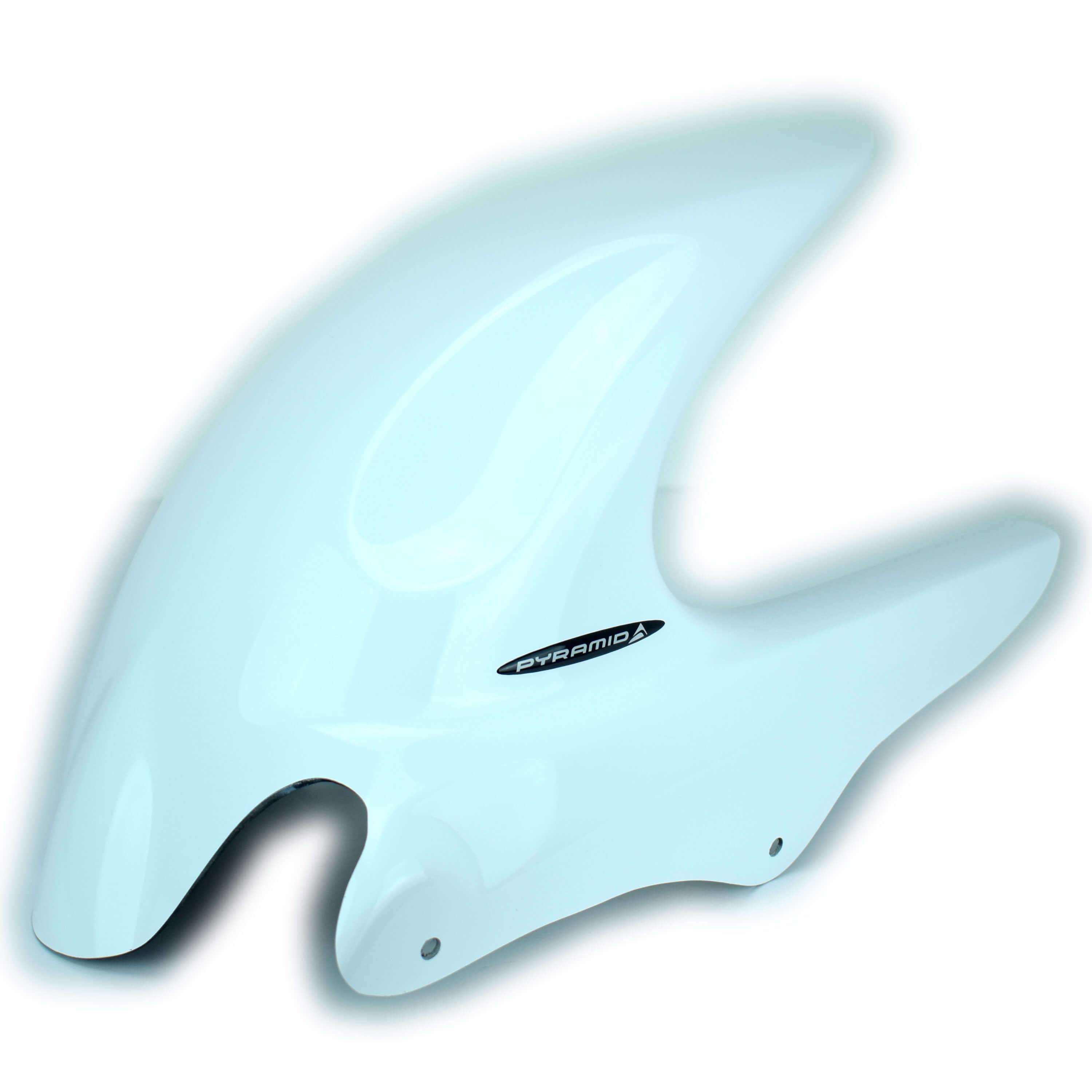Pyramid Hugger | Gloss White | Suzuki GSX-R600 2000>2003-Huggers-Pyramid Motorcycle Accessories