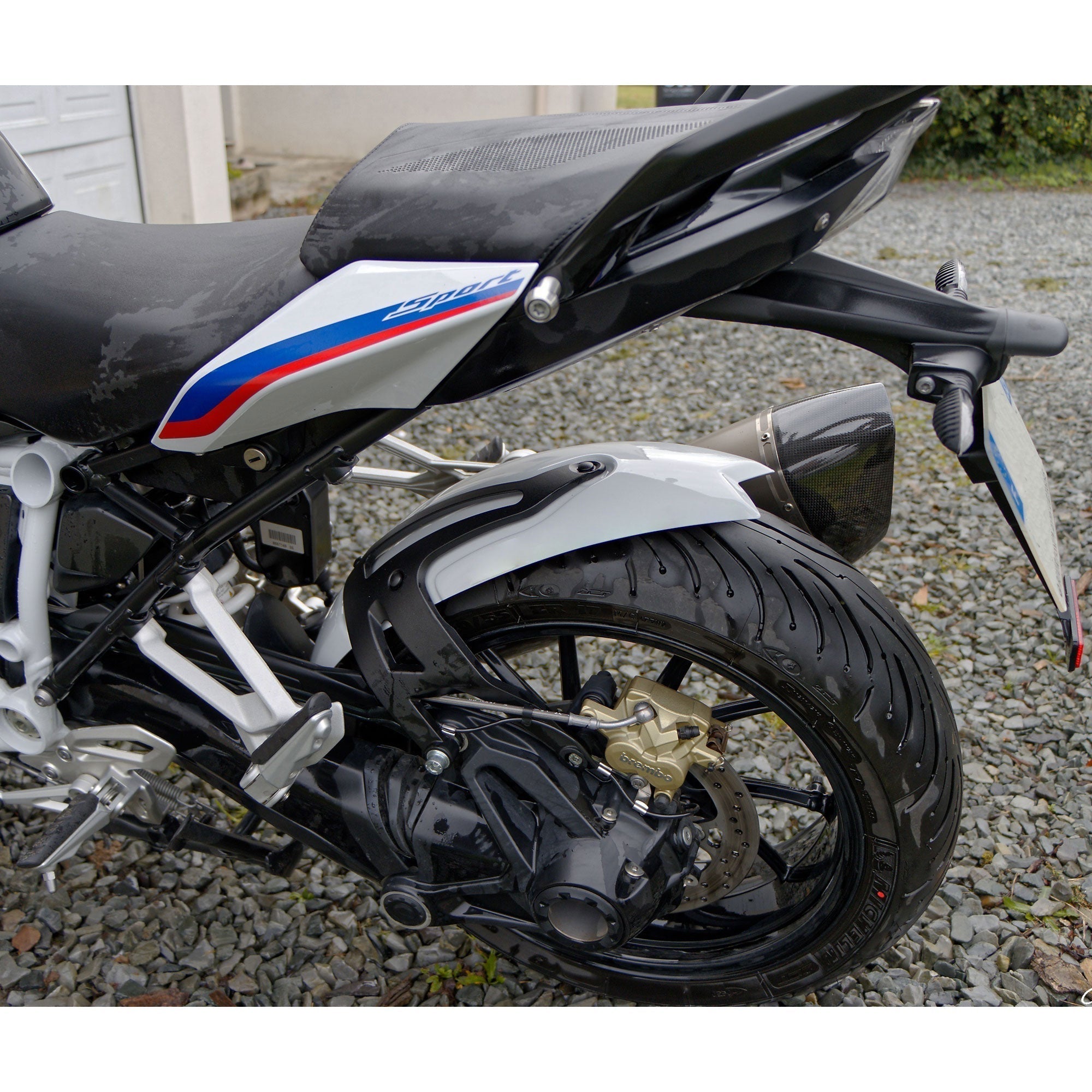 Pyramid Hugger | Light White | BMW R 1250 RS 2019>Current-Huggers-Pyramid Motorcycle Accessories