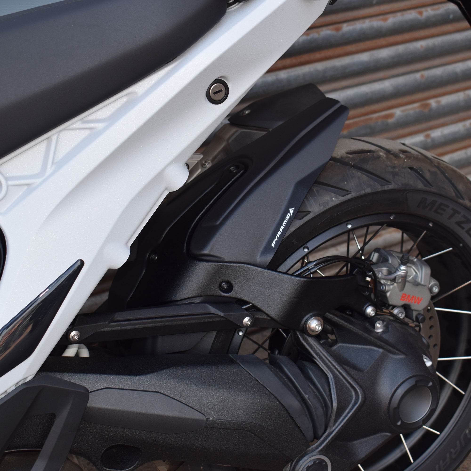 Pyramid Hugger | Matte Black | BMW R 1300 GS 2023>Current-Hugger Extensions-Pyramid Motorcycle Accessories