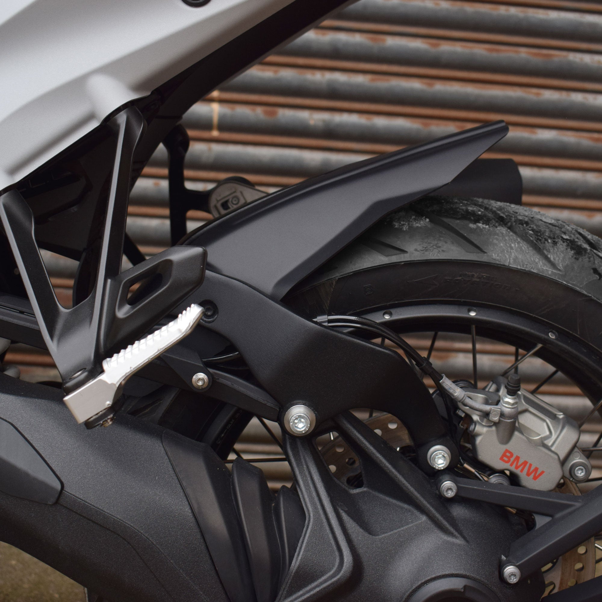 Pyramid Hugger | Matte Black | BMW R 1300 GS 2023>Current-Hugger Extensions-Pyramid Motorcycle Accessories