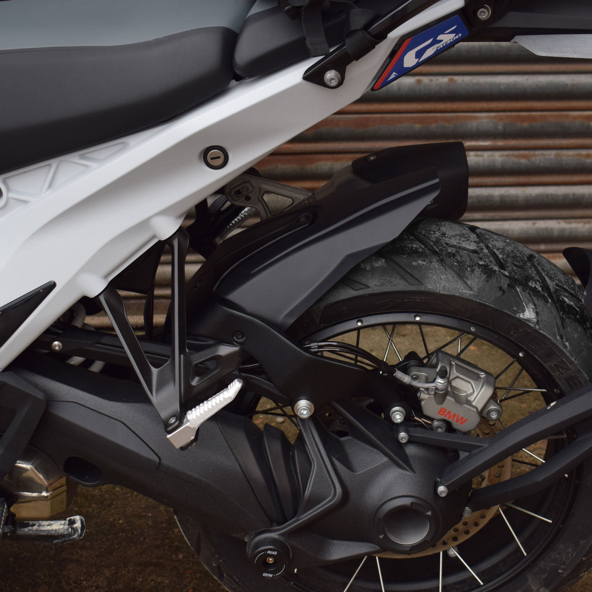 Pyramid Hugger | Matte Black | BMW R 1300 GS 2023>Current-Hugger Extensions-Pyramid Motorcycle Accessories