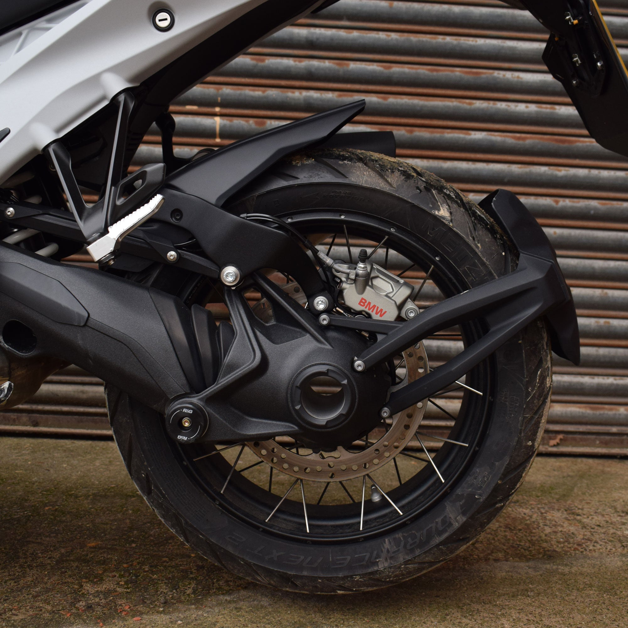 Pyramid Hugger | Matte Black | BMW R 1300 GS 2023>Current-Hugger Extensions-Pyramid Motorcycle Accessories