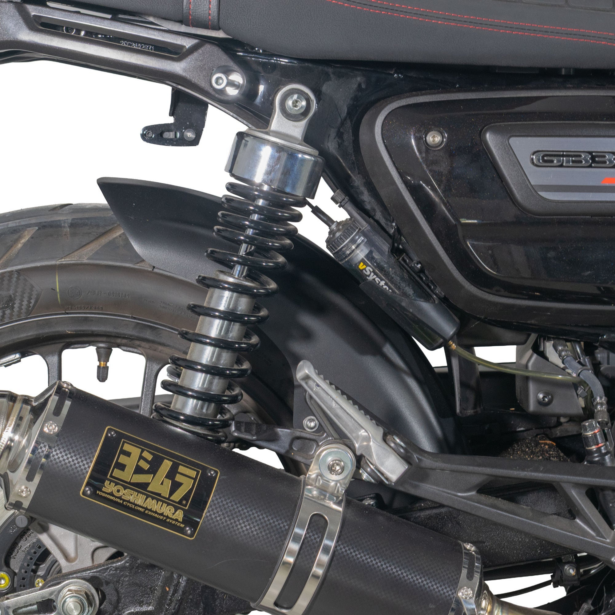 Pyramid Hugger | Matte Black | Honda GB350S 2025>Current -  Shop name