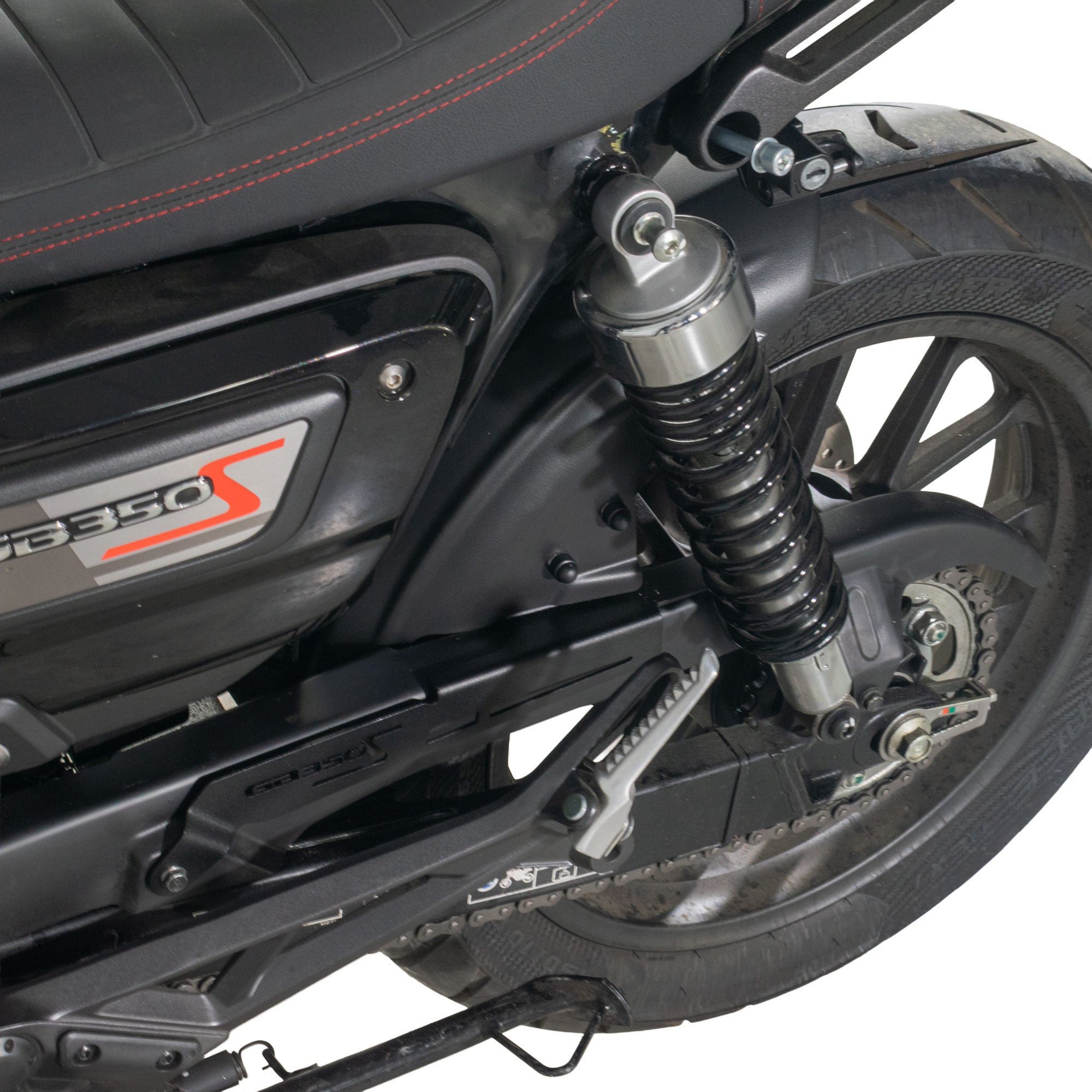 Pyramid Hugger | Matte Black | Honda GB350S 2025>Current -  Shop name
