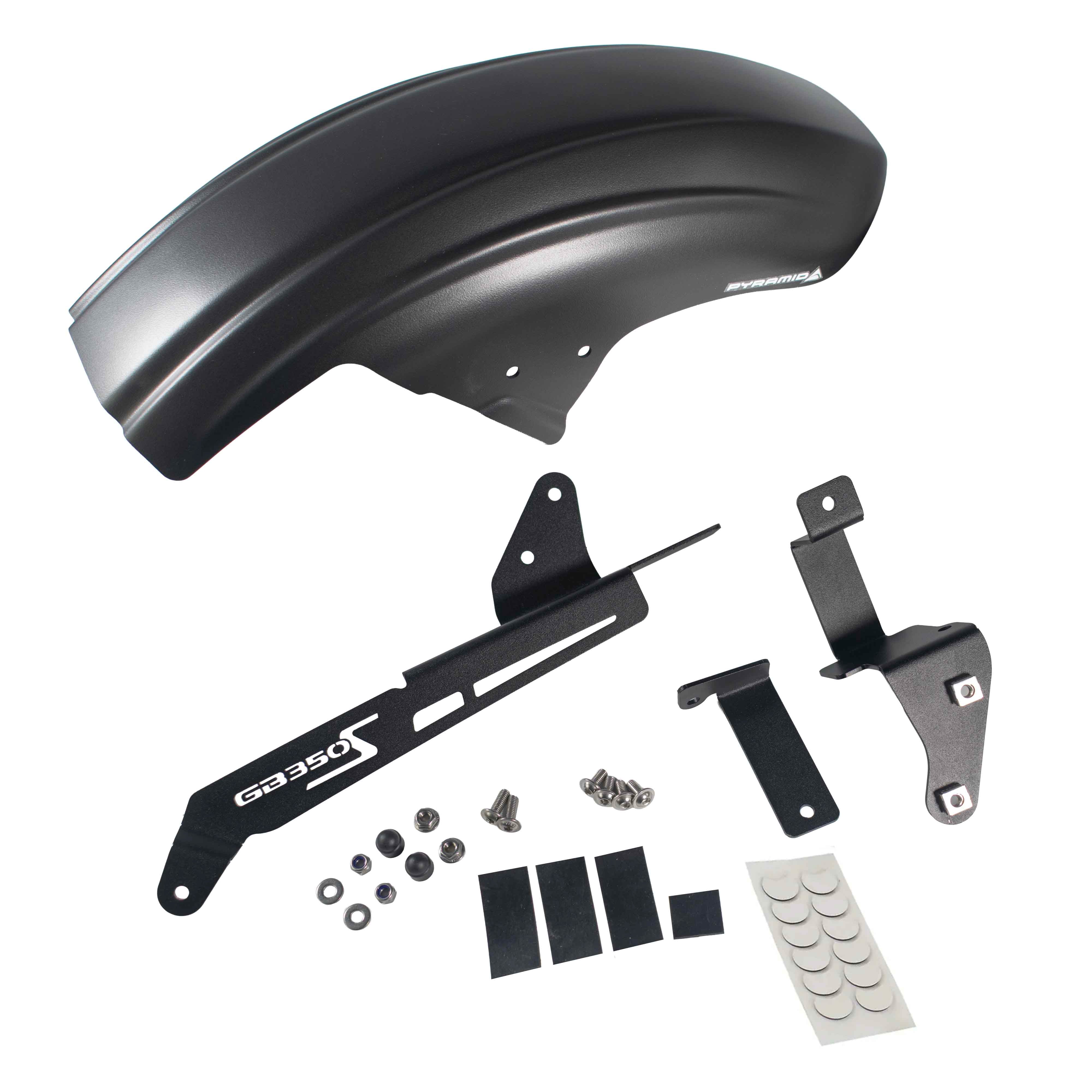 Pyramid Hugger | Matte Black | Honda GB350S 2025>Current -  Shop name