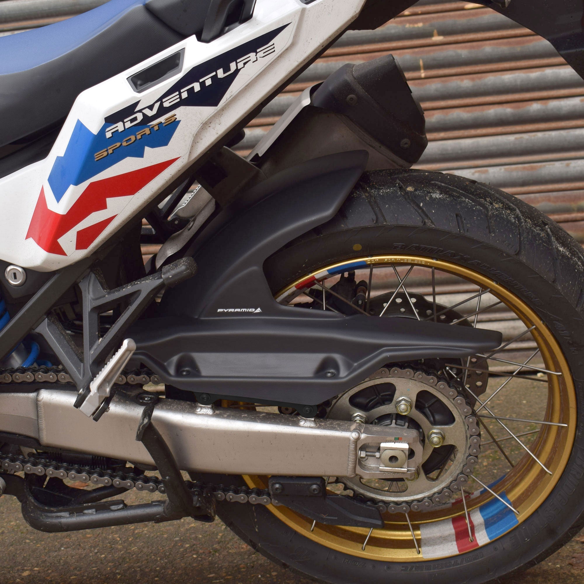 Pyramid Hugger | Matte Black | Honda XL 750 Transalp 2023>Current-Huggers-Pyramid Motorcycle Accessories