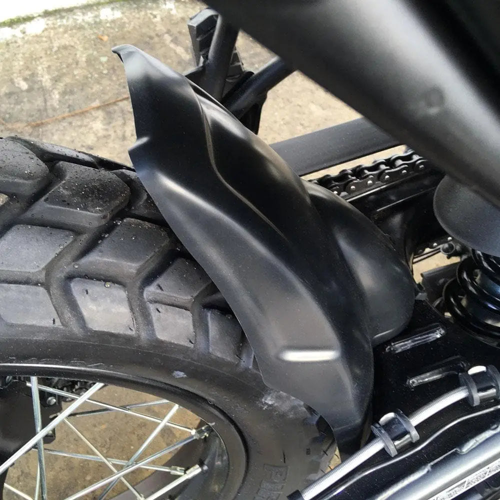 Pyramid Hugger | Matte Black | Royal Enfield Himalayan 410 2018>2024 -  Shop name