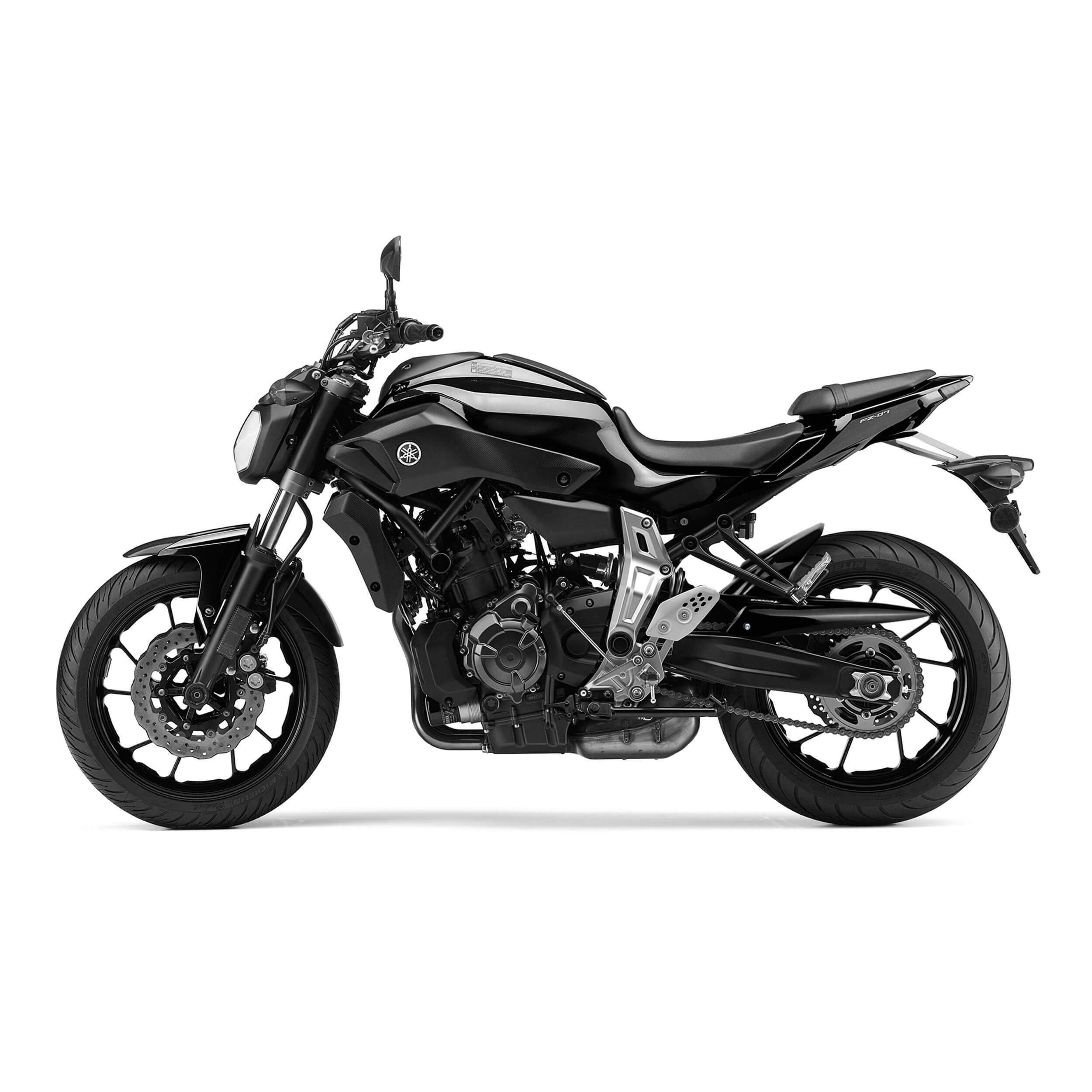 Pyramid Hugger | Matte Black | Yamaha MT-07 2013>2024 -  Shop name