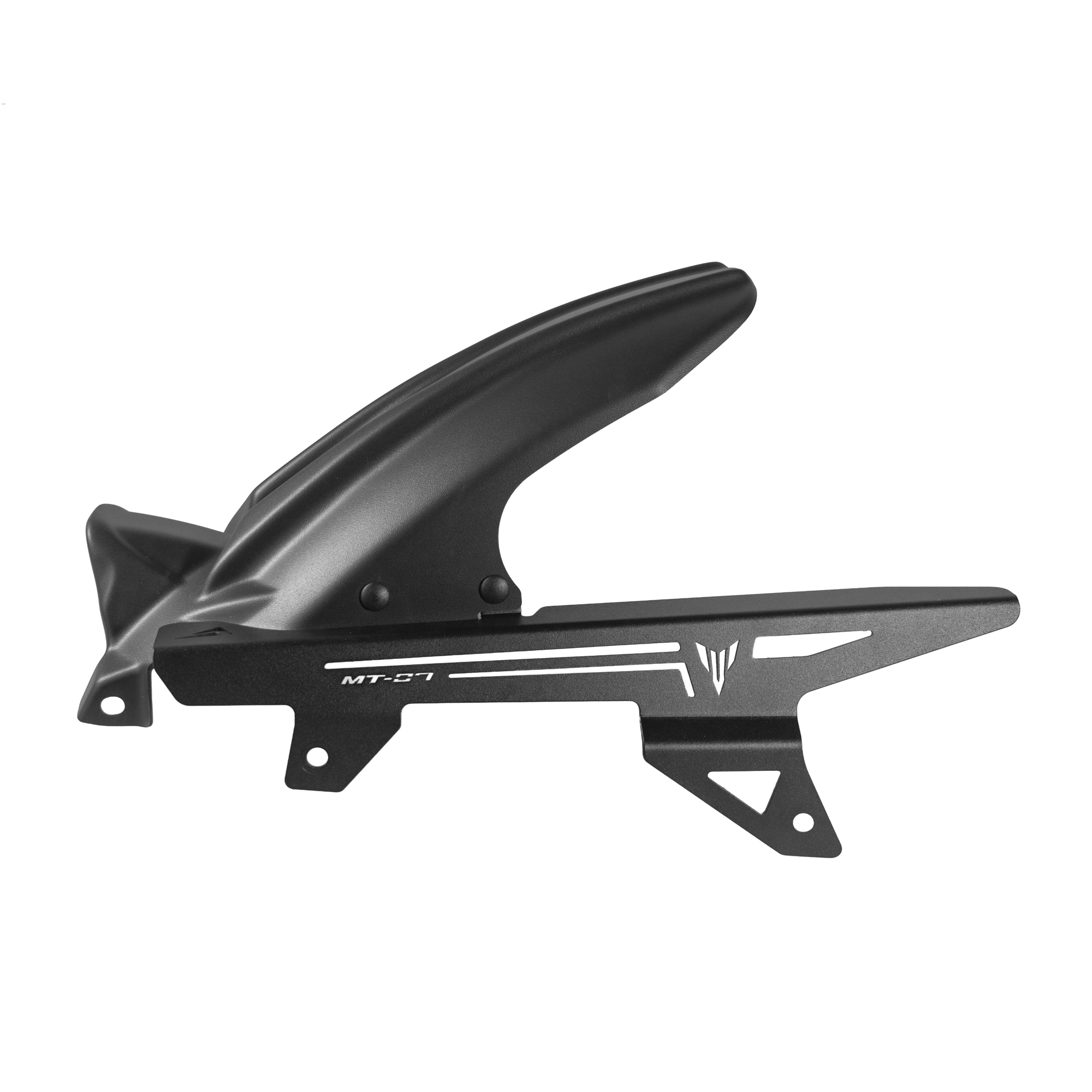 Pyramid Hugger | Matte Black | Yamaha MT-07 2025>Current-Huggers-Pyramid Motorcycle Accessories