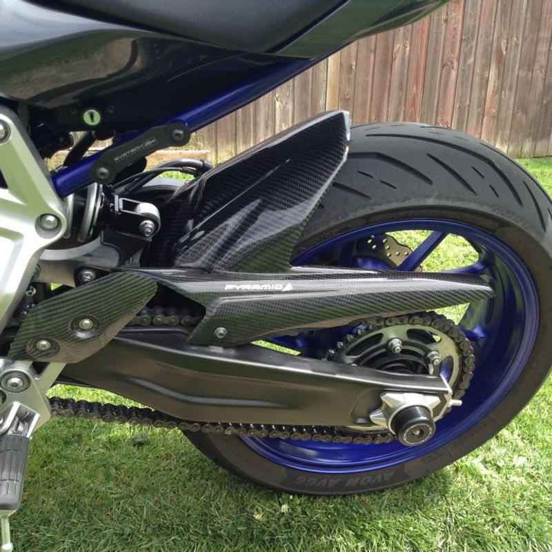 Pyramid Hugger | Matte Black | Yamaha XSR 700 2015>Current -  Shop name