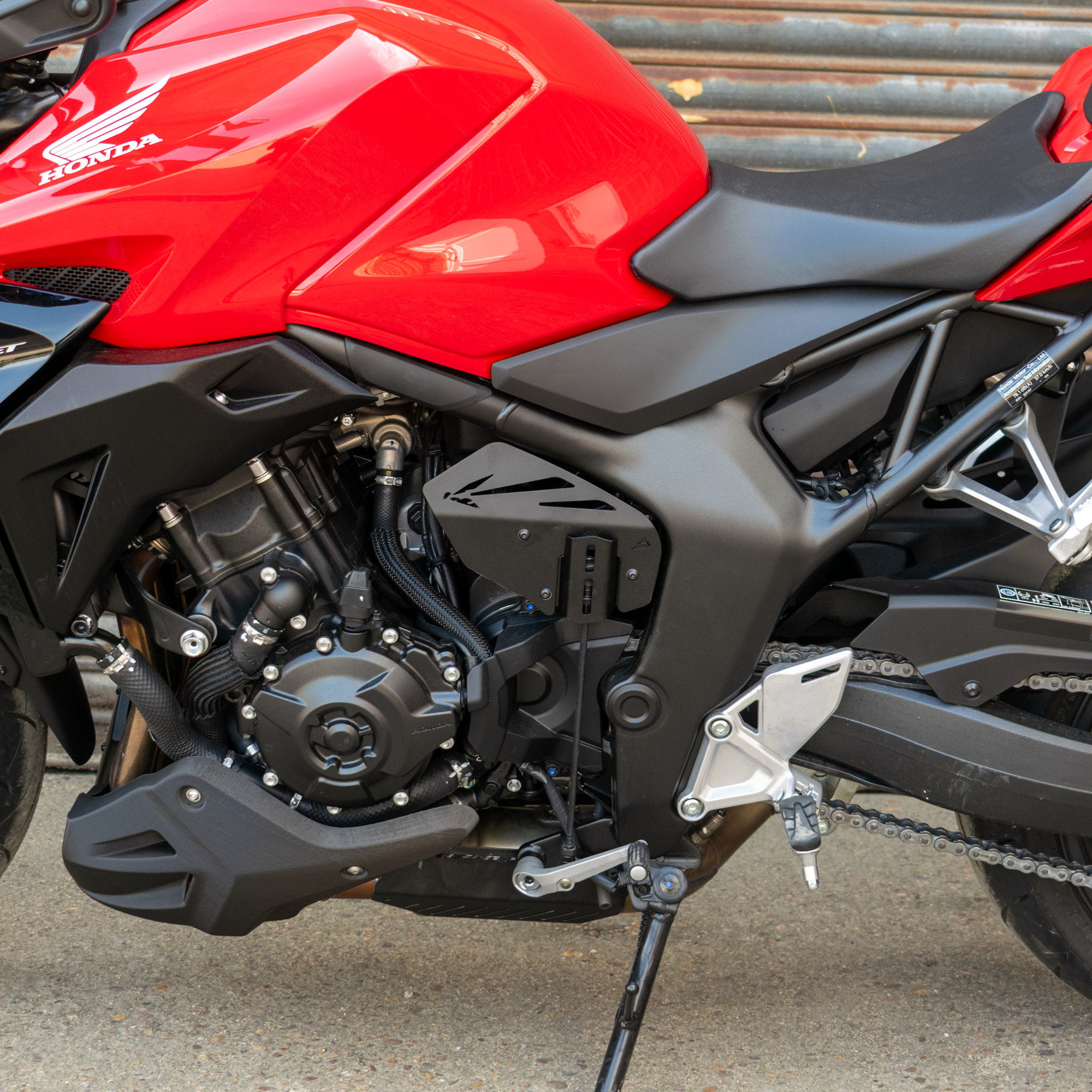 Pyramid Infill Panel | Matte Black | Honda CB1000 Hornet 2025>Current -  Shop name