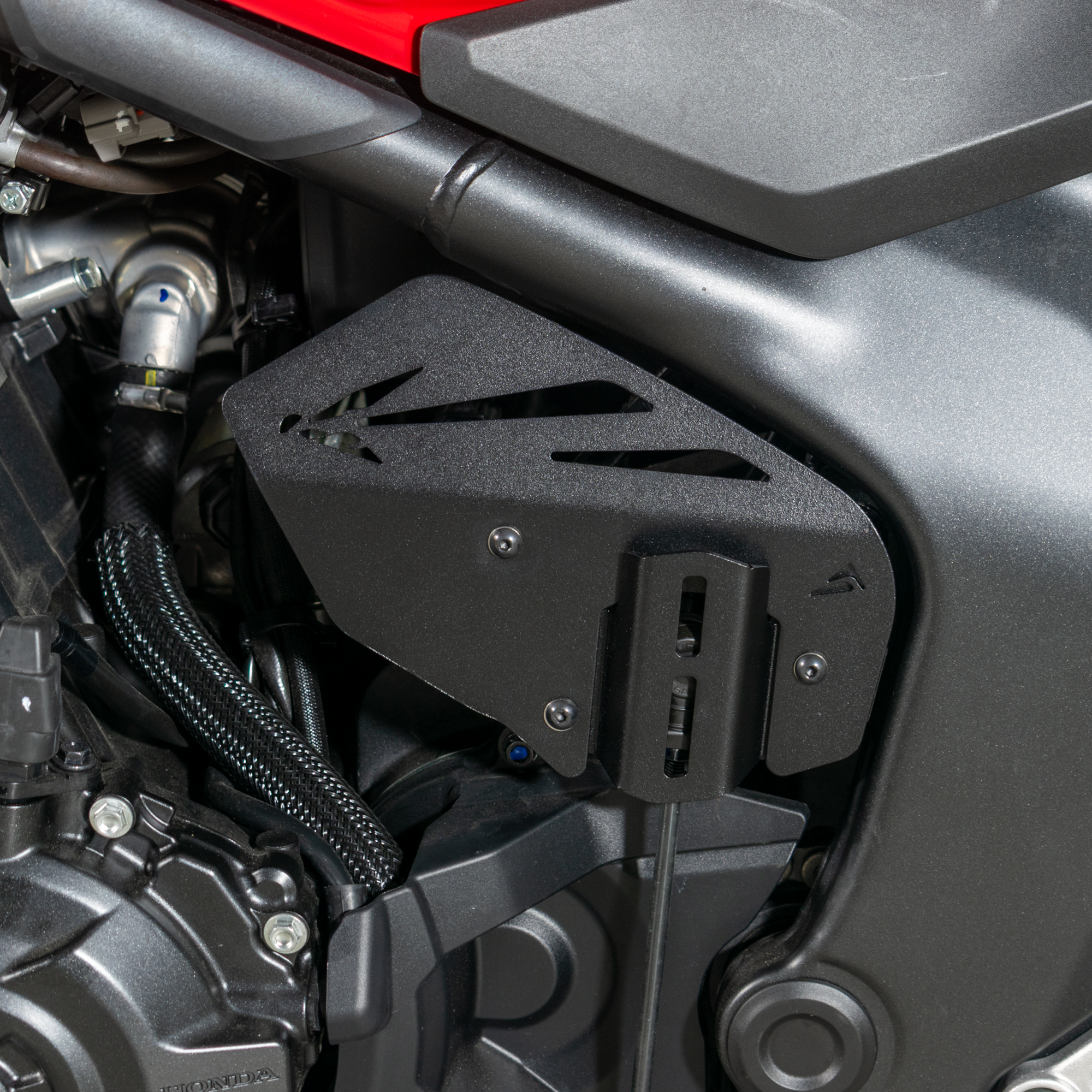 Pyramid Infill Panel | Matte Black | Honda CB1000 Hornet 2025>Current -  Shop name