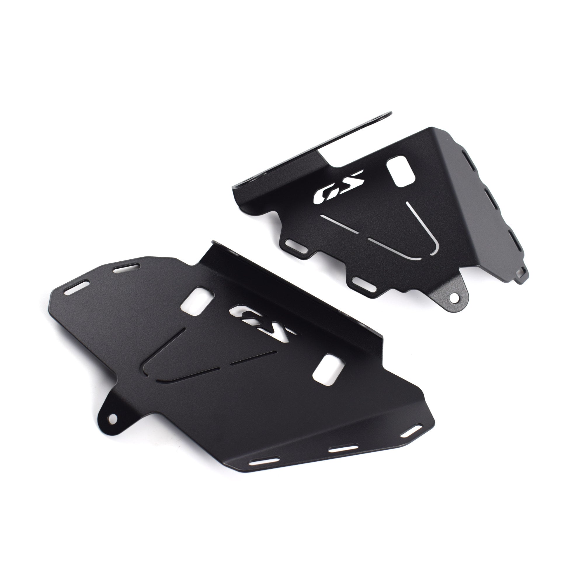 Pyramid Infill Panels | Matte Black | BMW R 1300 GS 2023>-24425M-Engine Covers-Pyramid Motorcycle Accessories