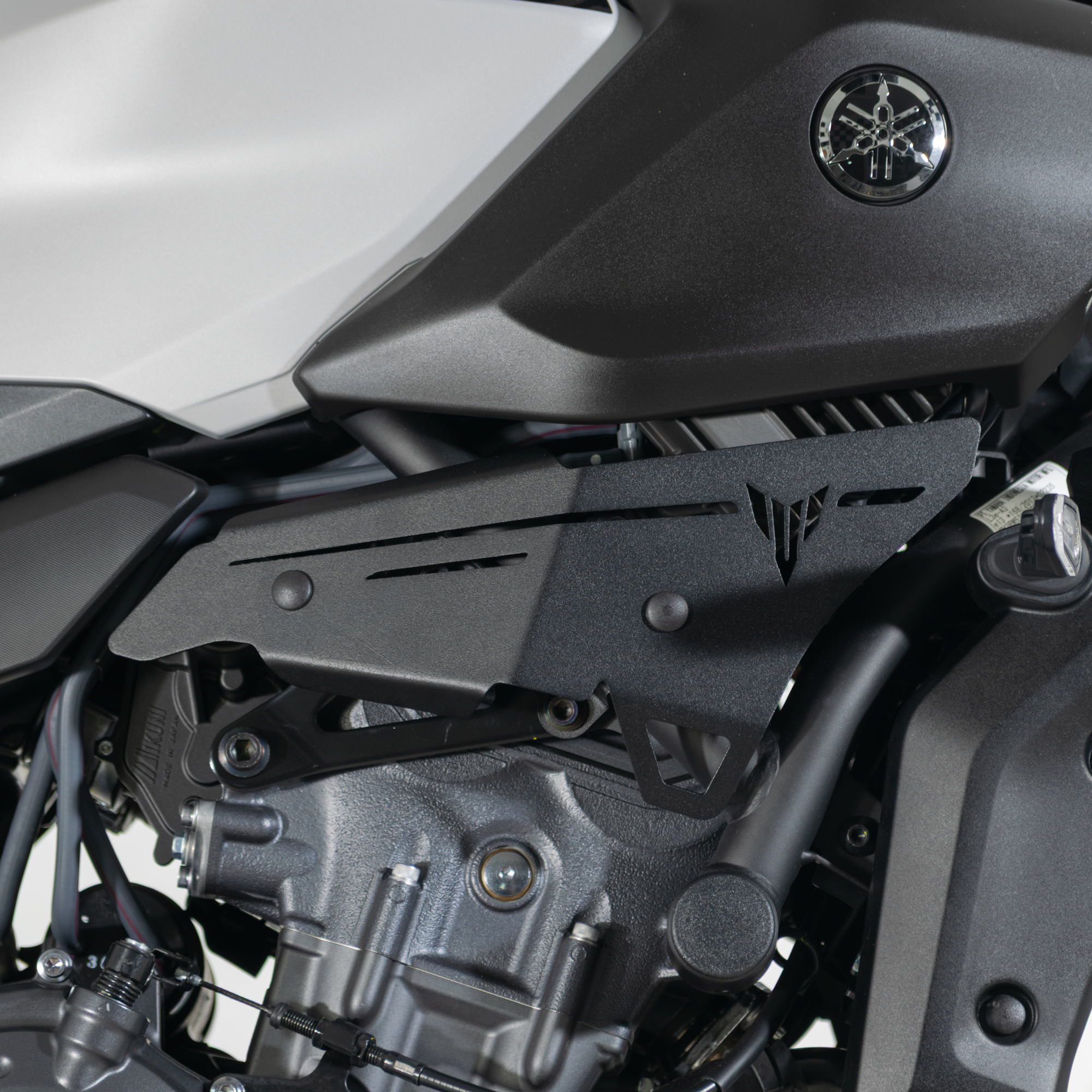 Pyramid Infill Panels | Matte Black | Yamaha MT-07 2025>Current-Infill Panels-Pyramid Motorcycle Accessories