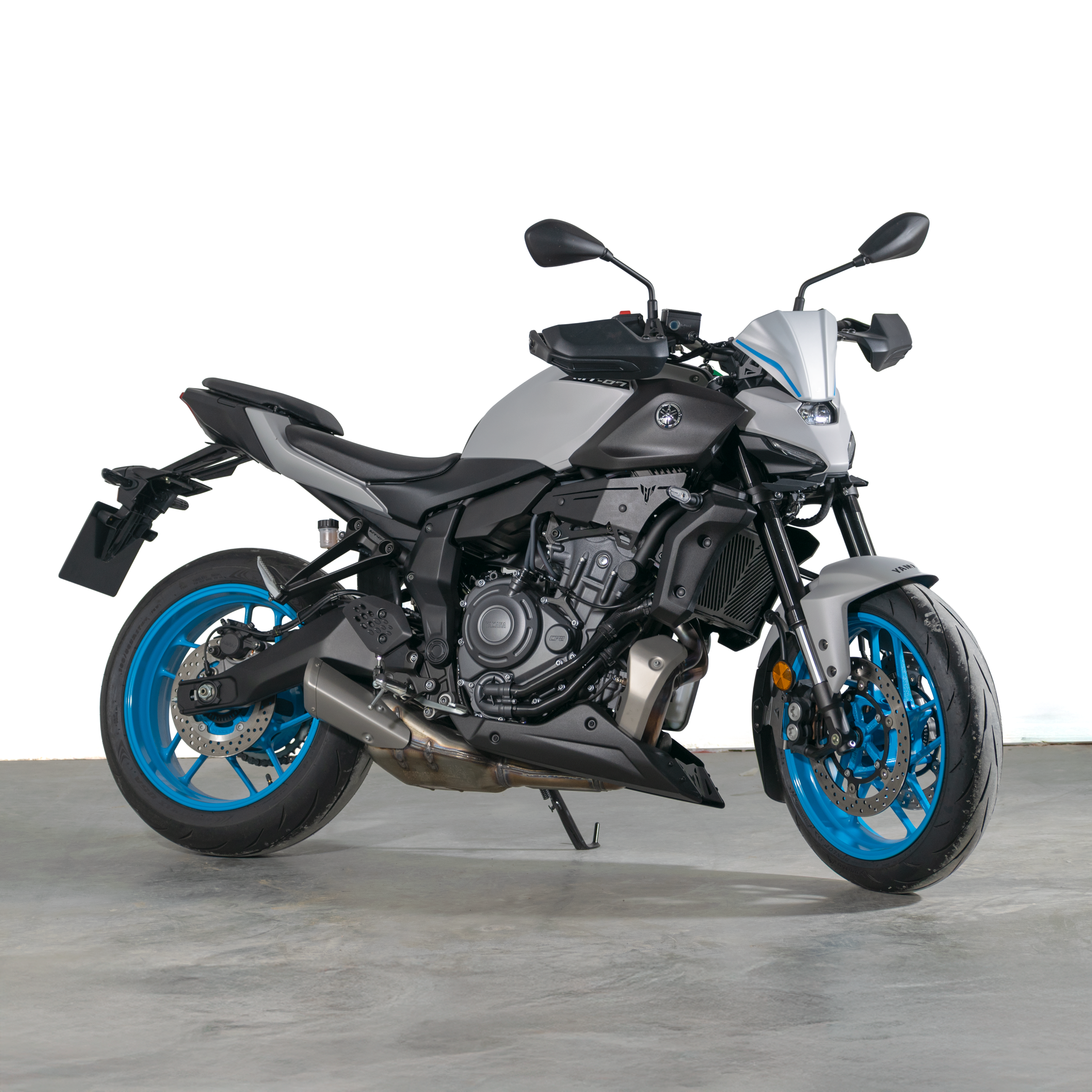 Pyramid Infill Panels | Matte Black | Yamaha MT-07 2025>Current-Infill Panels-Pyramid Motorcycle Accessories