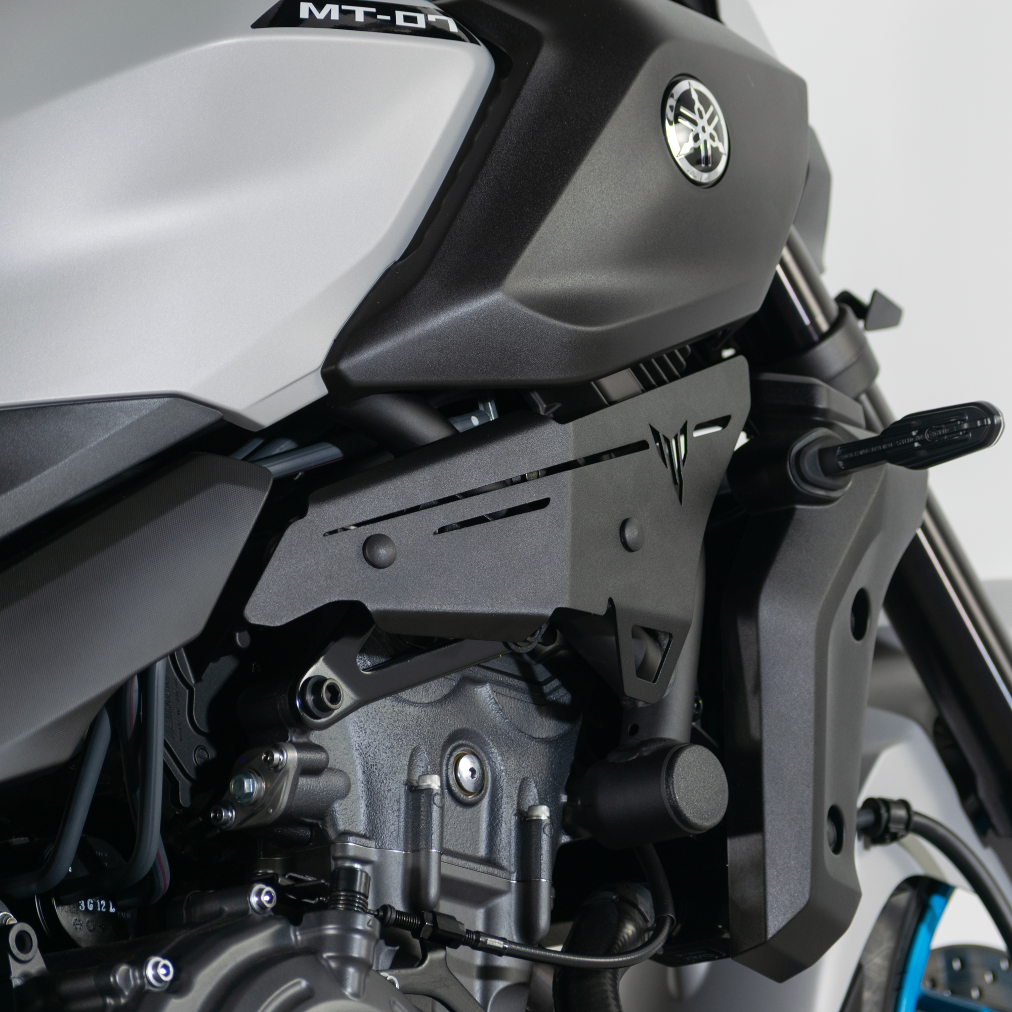 Pyramid Infill Panels | Matte Black | Yamaha MT-07 2025>Current-Infill Panels-Pyramid Motorcycle Accessories