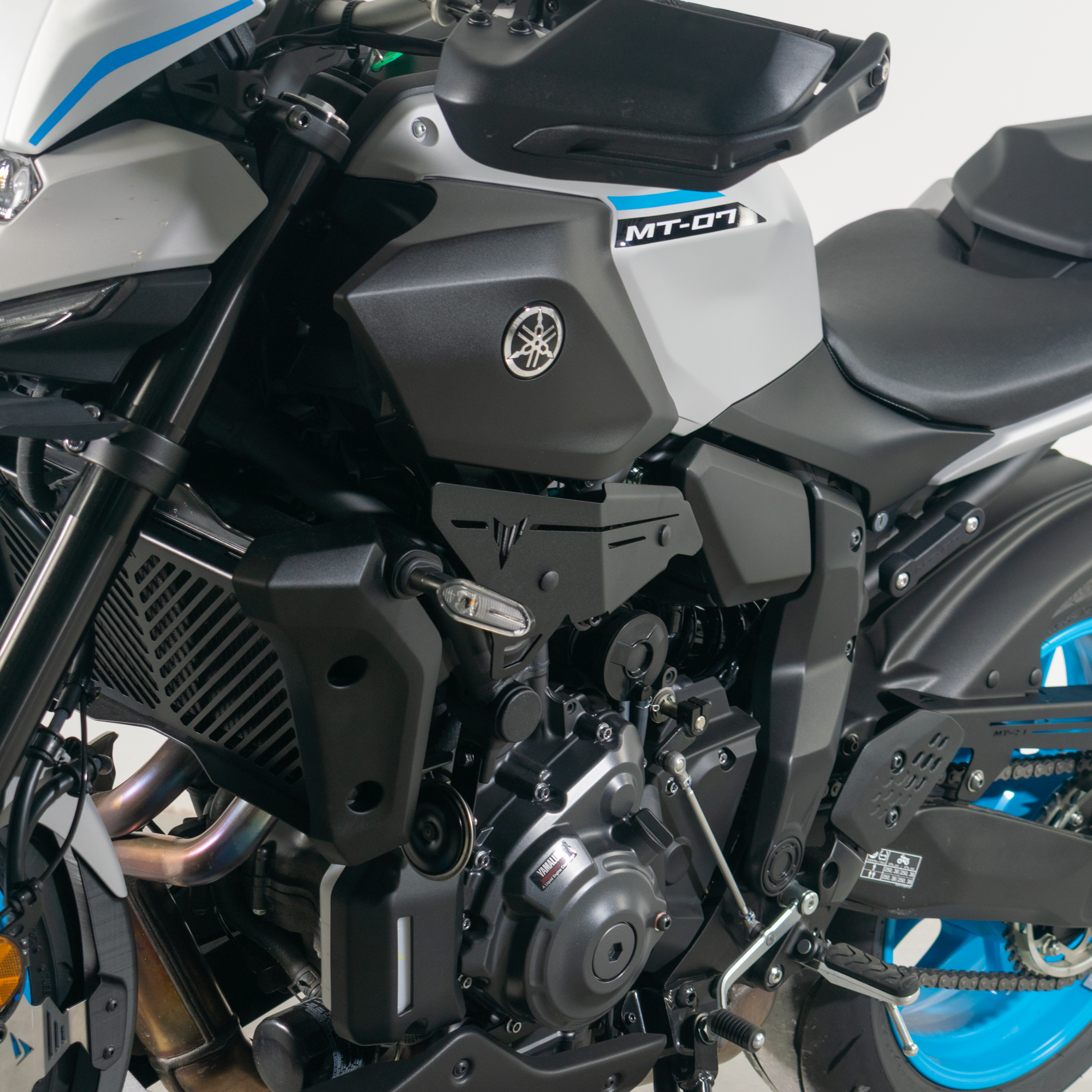 Pyramid Infill Panels | Matte Black | Yamaha MT-07 2025>Current-Infill Panels-Pyramid Motorcycle Accessories