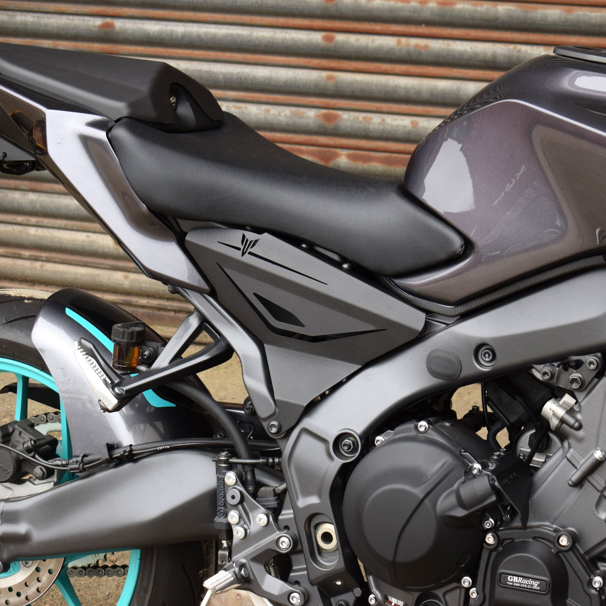 Pyramid Infill Panels | Matte Black | Yamaha MT-09 2024>2025-22595M-Infill Panels-Pyramid Motorcycle Accessories