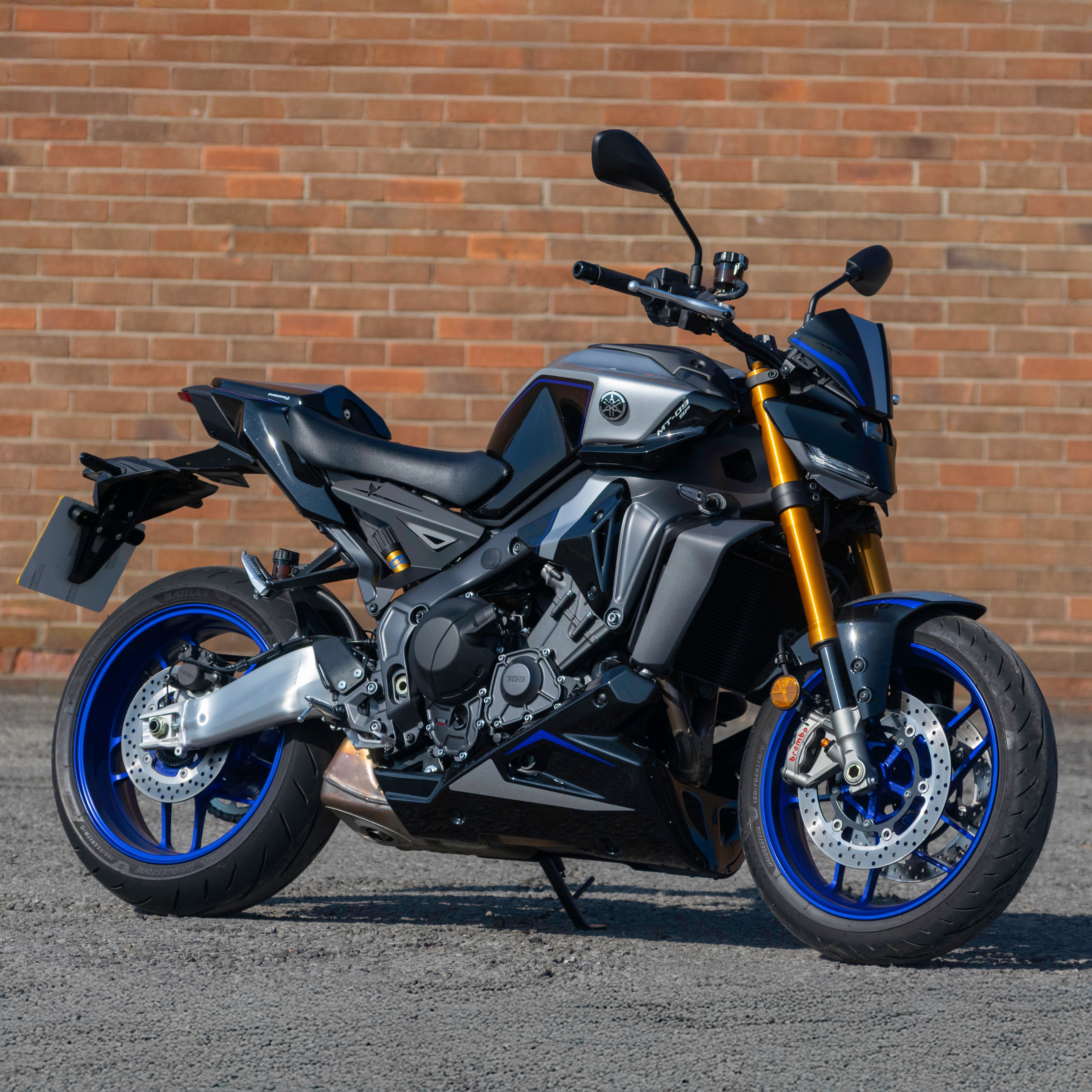 Pyramid Infill Panels | Matte Black | Yamaha MT-09 SP 2024>2025-Infill Panels-Pyramid Motorcycle Accessories