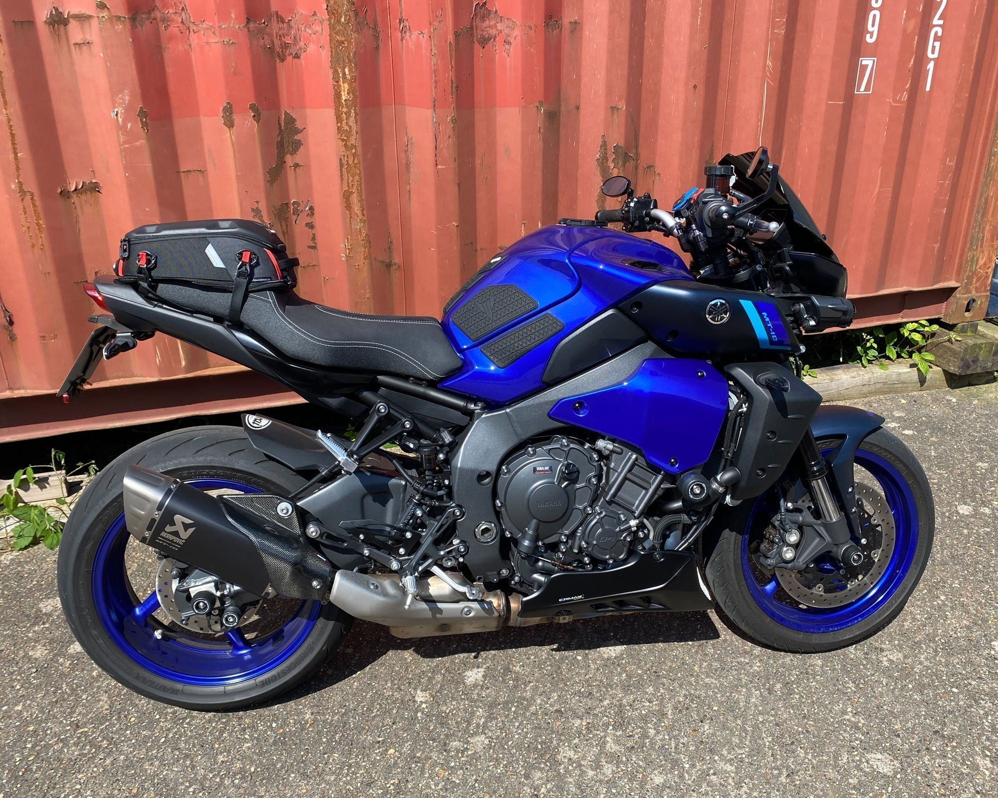 Pyramid Infill Panels | Midnight Cyan | Yamaha MT-10 2024>