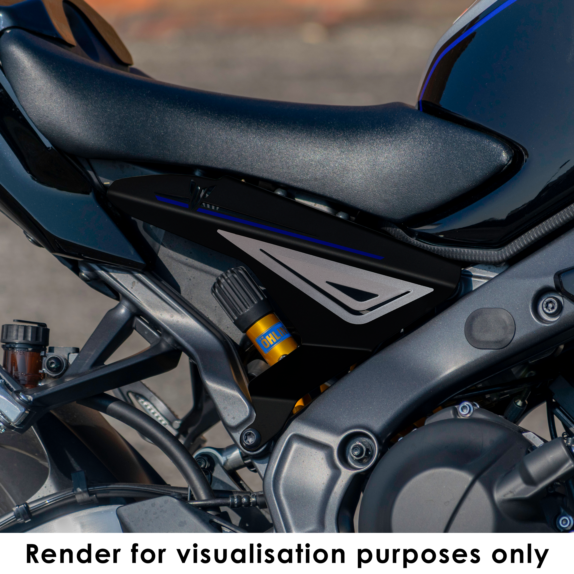 Pyramid Infill Panels | SP Colours | Yamaha MT-09 SP 2024>2025-Infill Panels-Pyramid Motorcycle Accessories
