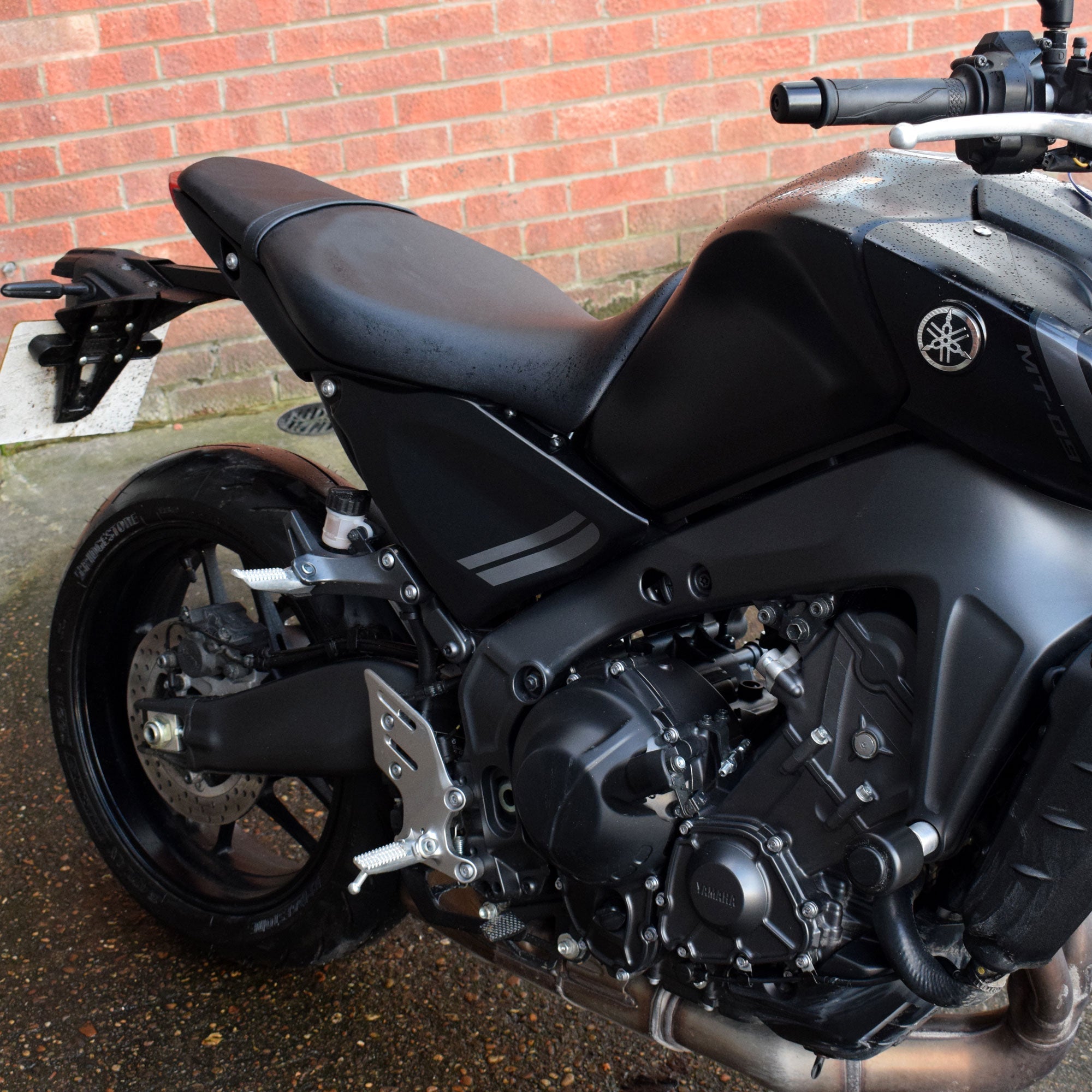Pyramid Infill Panels | Storm Fluo Colours | Yamaha MT-09 2021>2023 -   Pyramid Motorcycle Accessories