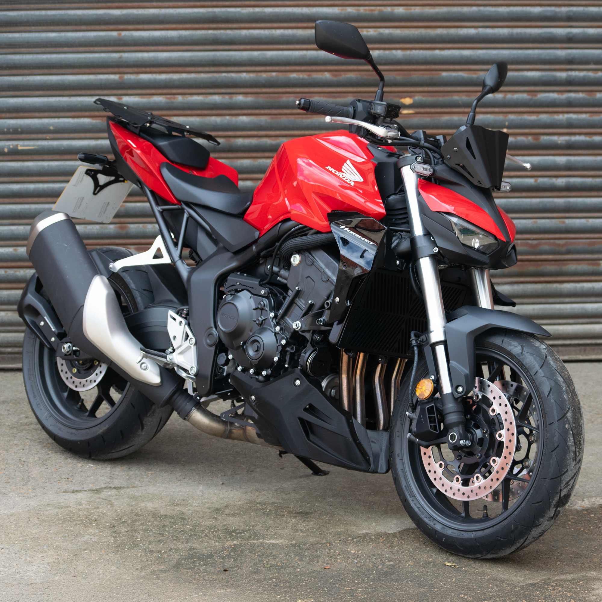 Pyramid Metal Fly Screen | Matte Black | Honda CB1000 Hornet inc SP 2025>Current -   Pyramid Motorcycle Accessories