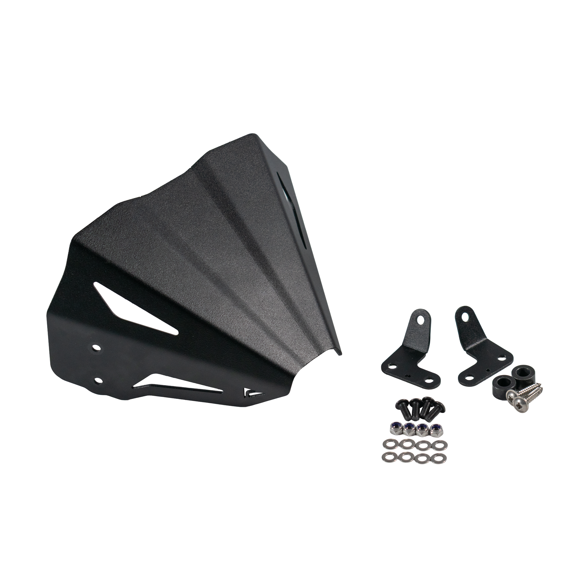 Pyramid Metal Fly Screen | Matte Black | Honda CB1000 Hornet inc SP 2025>Current -   Pyramid Motorcycle Accessories