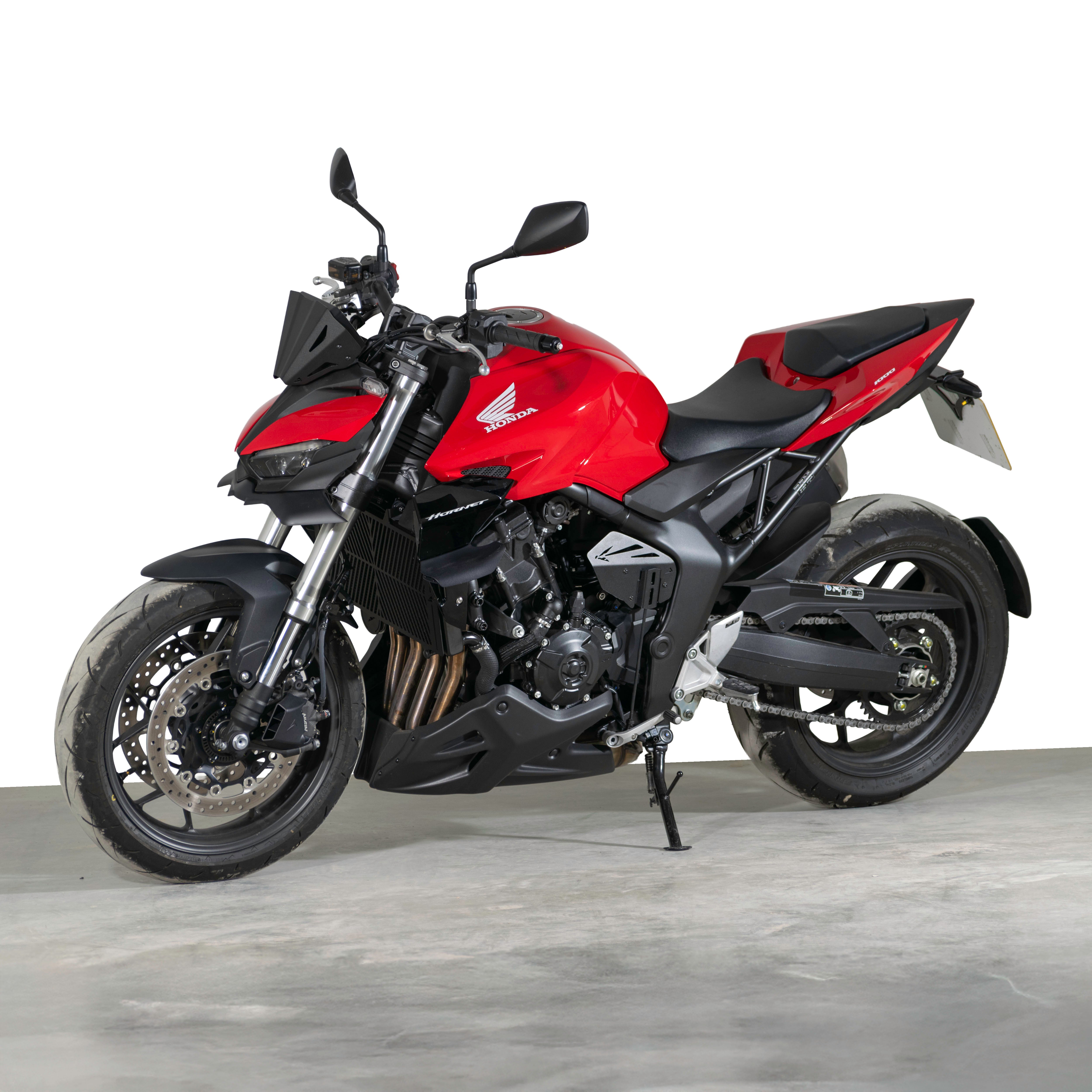 Pyramid Metal Fly Screen | Matte Black | Honda CB1000 Hornet inc SP 2025>Current -   Pyramid Motorcycle Accessories