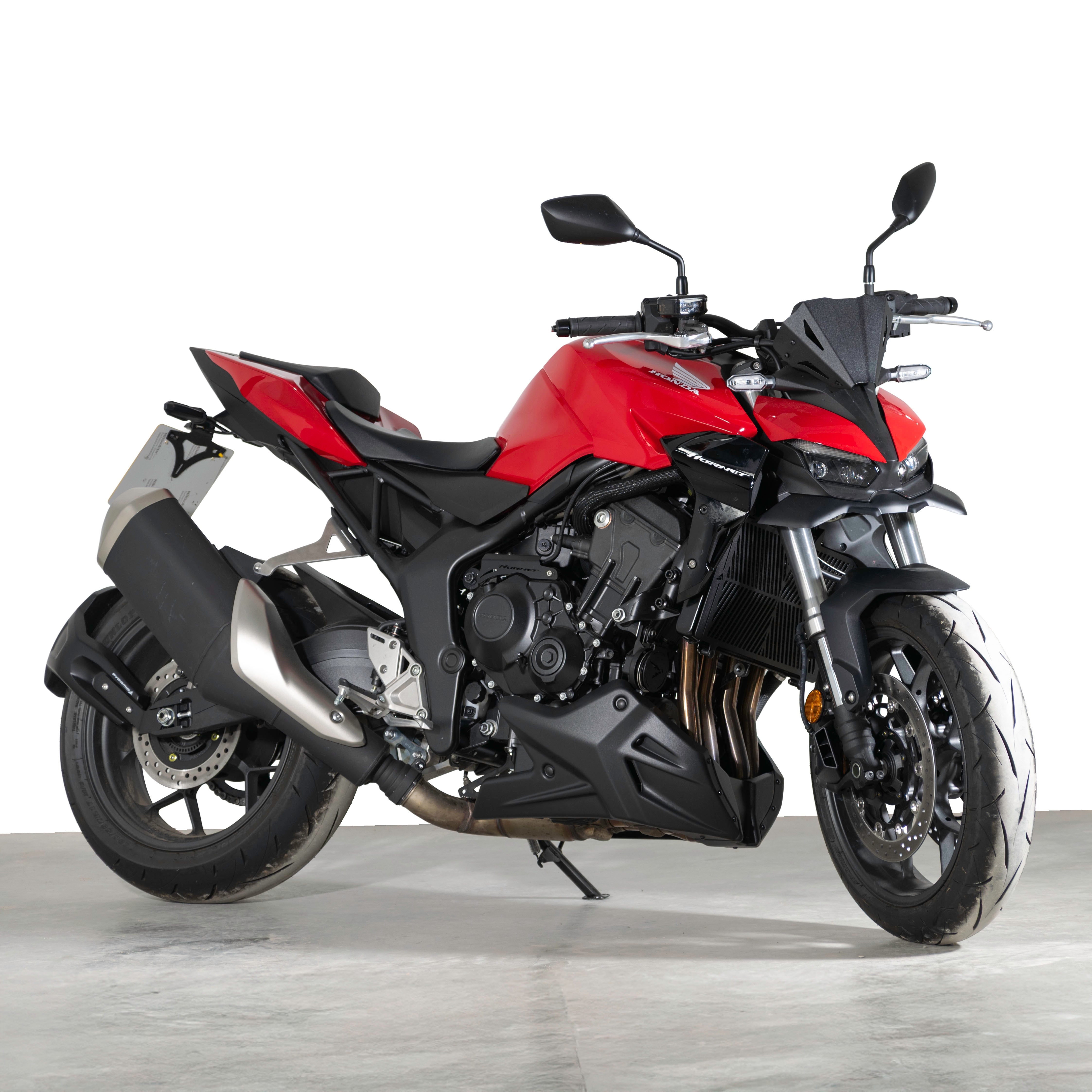 Pyramid Metal Fly Screen | Matte Black | Honda CB1000 Hornet inc SP 2025>Current -   Pyramid Motorcycle Accessories