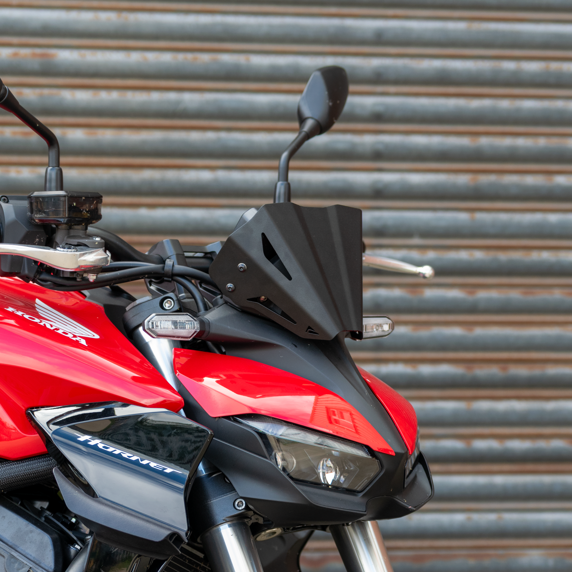 Pyramid Metal Fly Screen | Matte Black | Honda CB1000 Hornet inc SP 2025>Current -   Pyramid Motorcycle Accessories