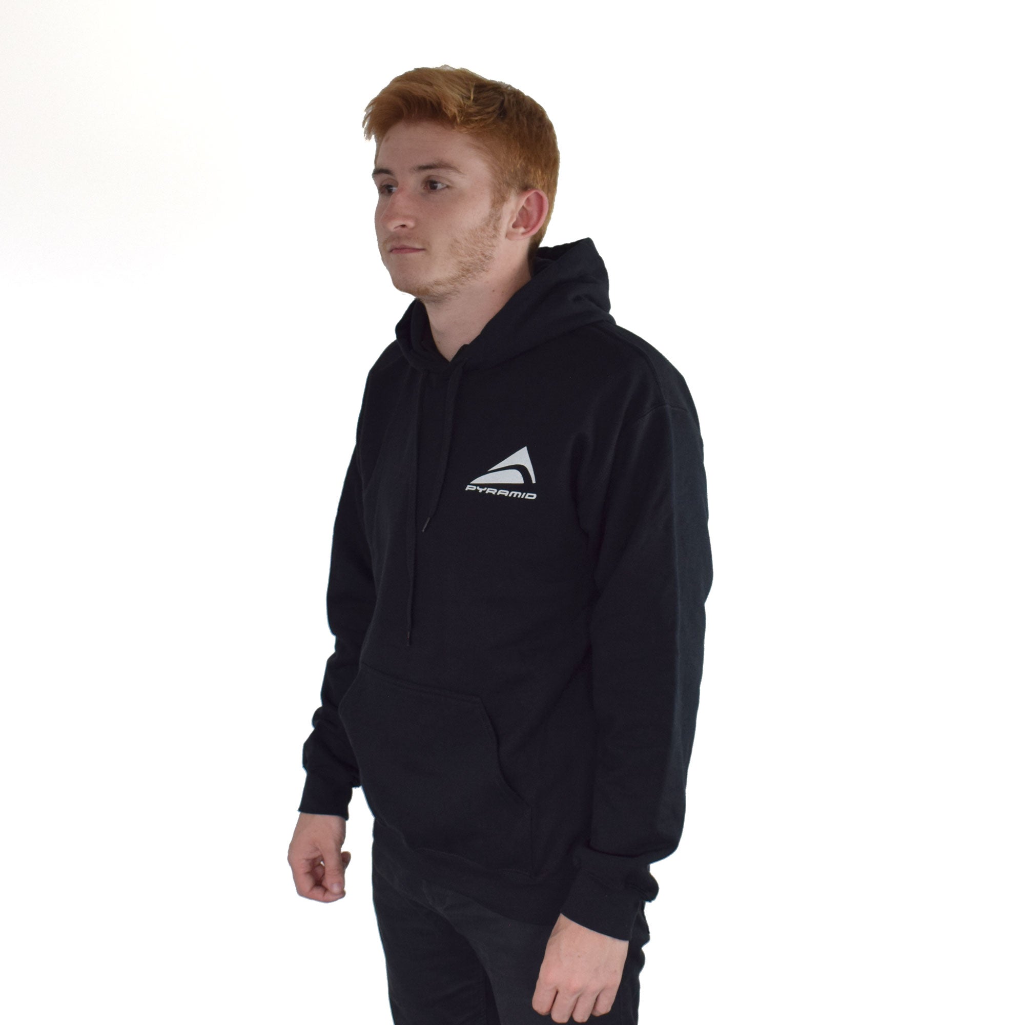 Pyramid Mosaic Hoodie | Black-Merchandise-Pyramid Motorcycle Accessories