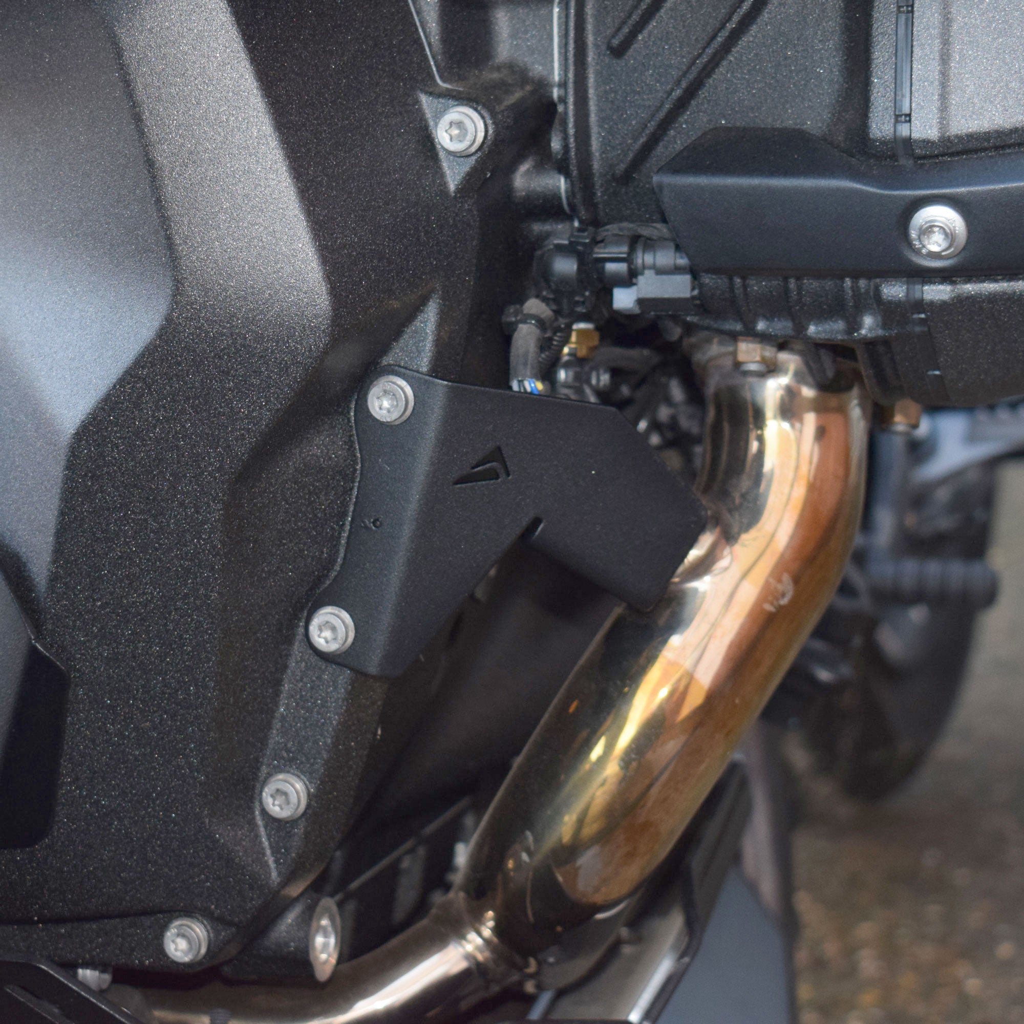 Pyramid Oxygen Sensor Covers | Matte Black | BMW R 1300 GS 2023>2025-Engine Covers-Pyramid Motorcycle Accessories