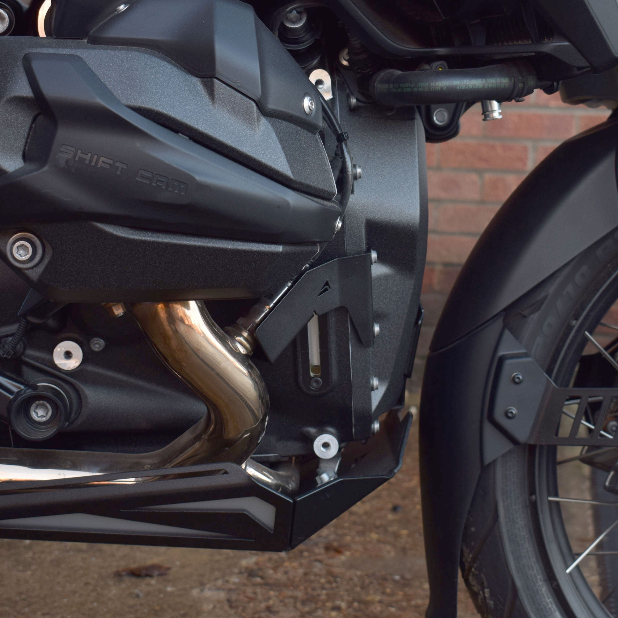 Pyramid Oxygen Sensor Covers | Matte Black | BMW R 1300 GS 2023>2025-Engine Covers-Pyramid Motorcycle Accessories