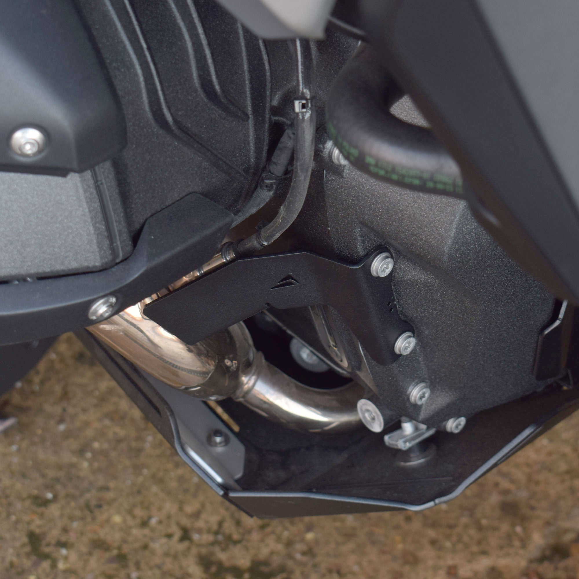 Pyramid Oxygen Sensor Covers | Matte Black | BMW R 1300 GS 2023>2025-Engine Covers-Pyramid Motorcycle Accessories