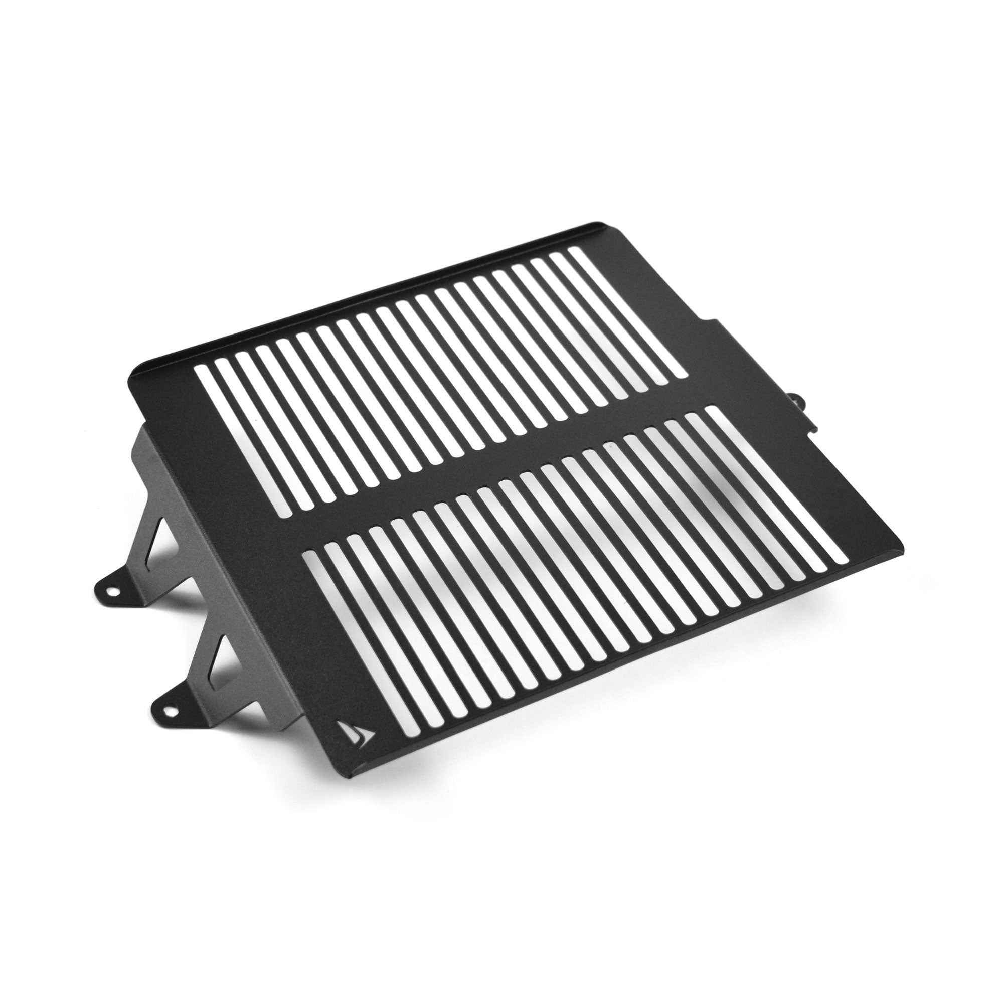 Pyramid Radiator Guard | Matte Black | Moto Guzzi V100 Mandello S 2022>Current-528705M-Radiator Guards-Pyramid Motorcycle Accessories