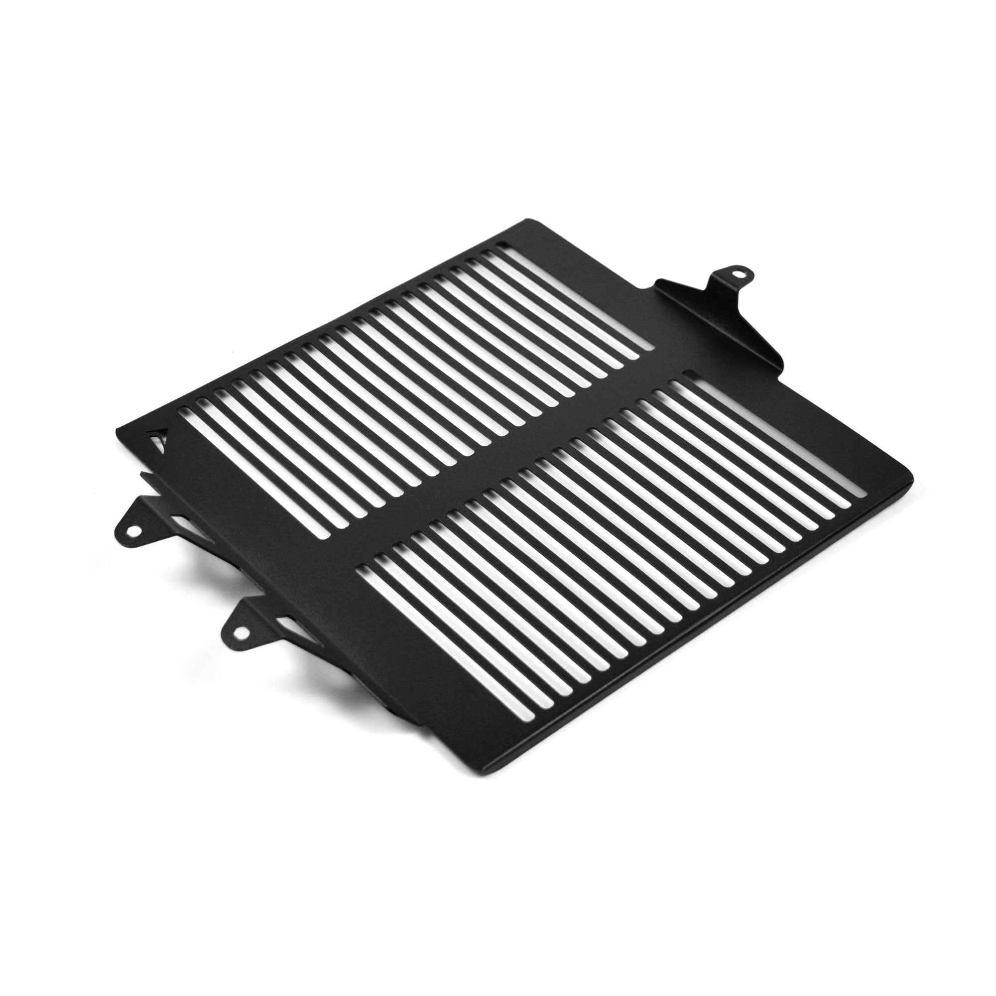 Pyramid Radiator Guard | Matte Black | Moto Guzzi V100 Mandello S 2022>Current-528705M-Radiator Guards-Pyramid Motorcycle Accessories