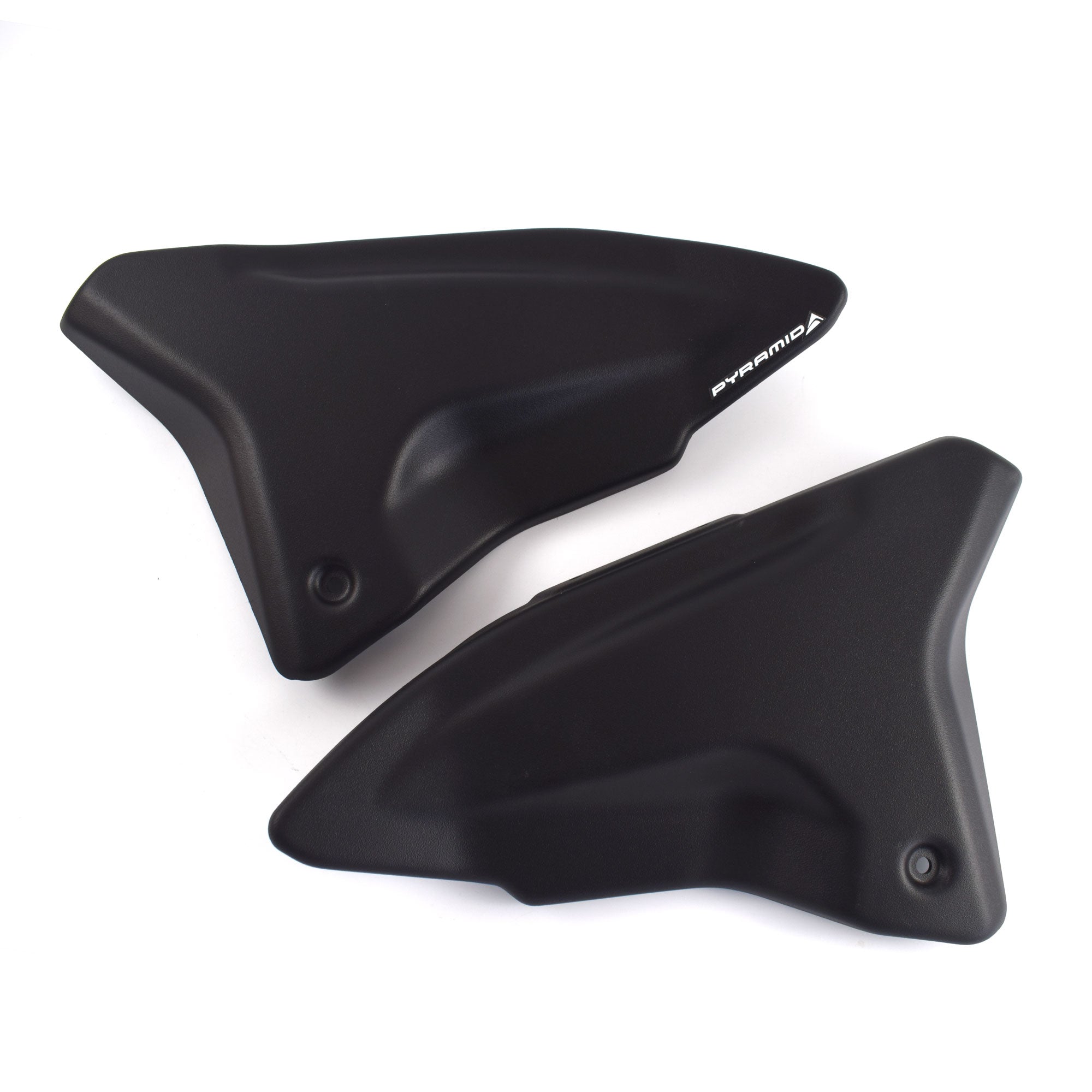 Pyramid Rear Infill Panels | Matte Black | Yamaha MT-09 2024>Current-Infill Panels-Pyramid Motorcycle Accessories