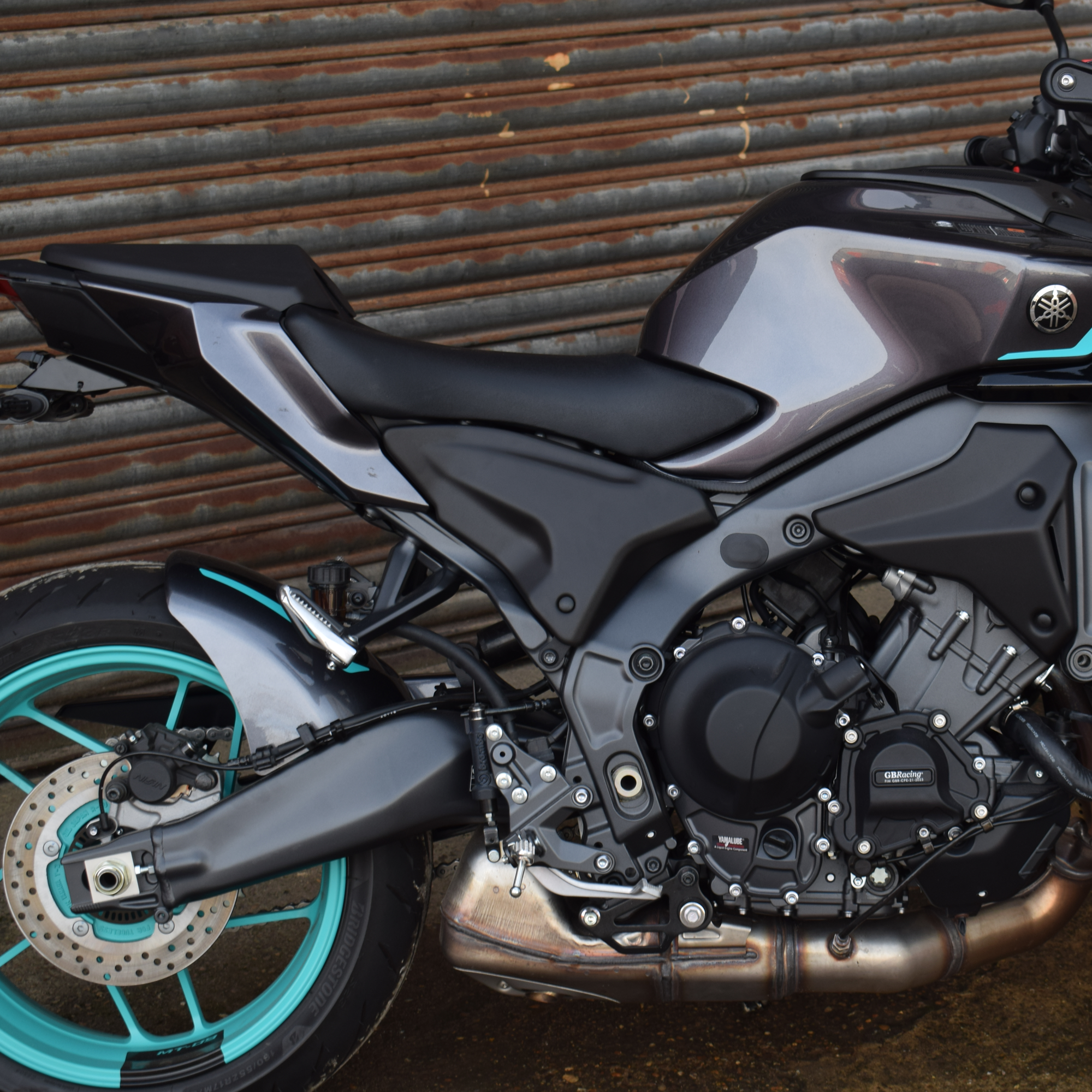 Pyramid Rear Infill Panels | Matte Black | Yamaha MT-09 2024>Current-Infill Panels-Pyramid Motorcycle Accessories