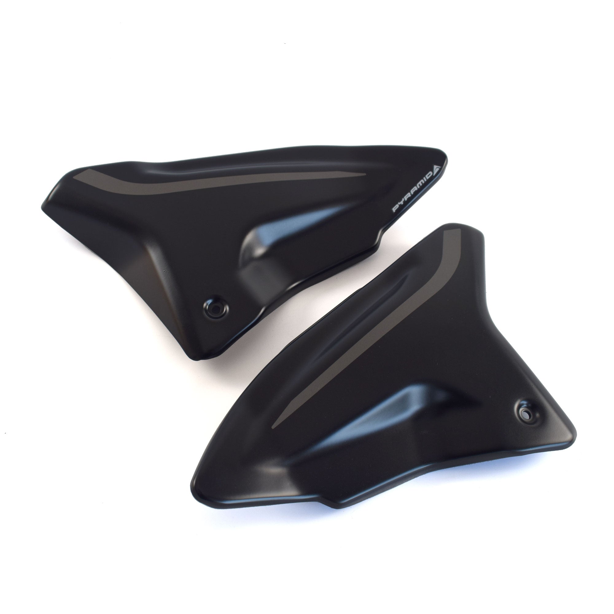 Pyramid Rear Infill Panels | Tech Black | Yamaha MT-09 2024>Current-Infill Panels-Pyramid Motorcycle Accessories