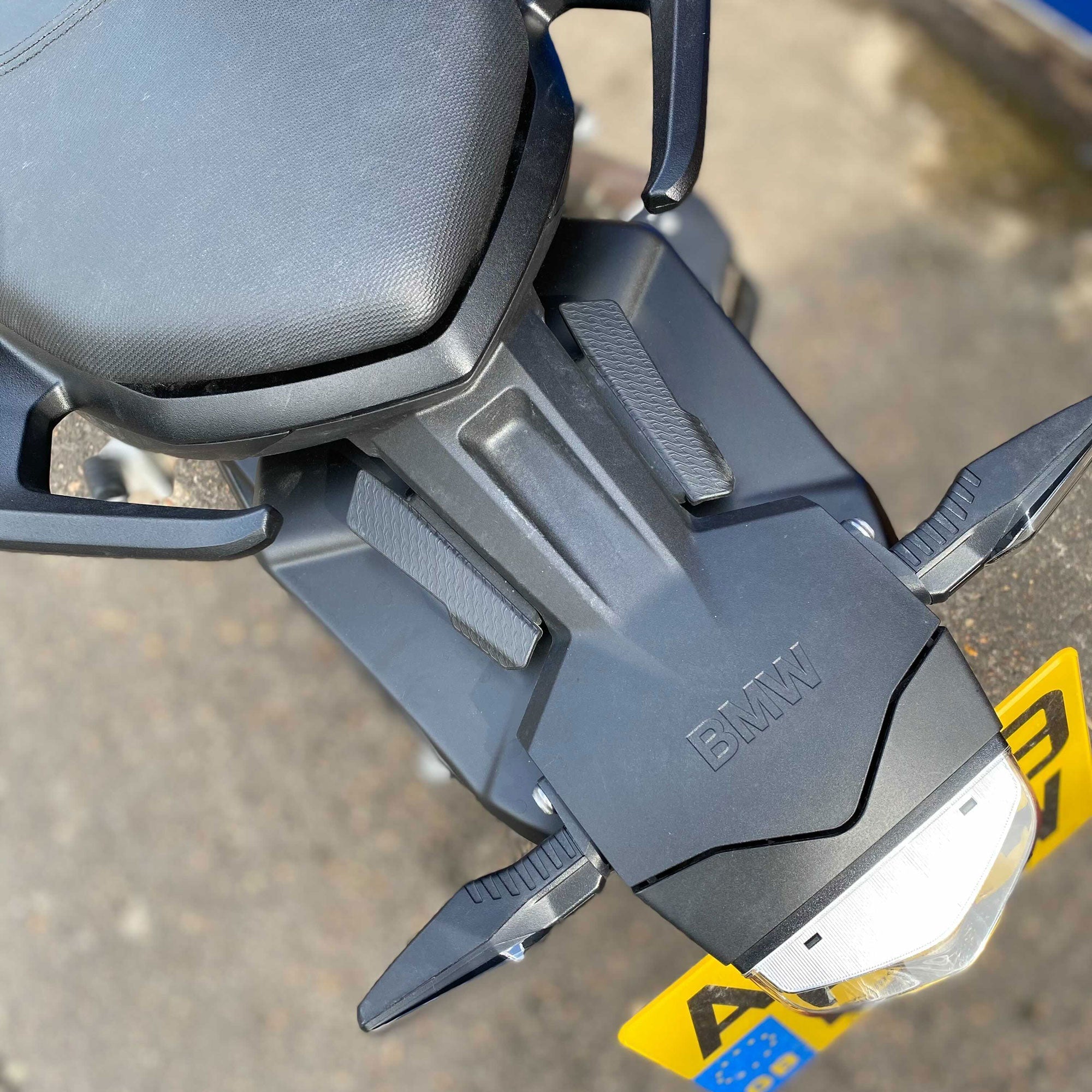 Pyramid Rear Splash Protector | Matte Black | BMW F 900 XR 2020>2024 -   Pyramid Motorcycle Accessories