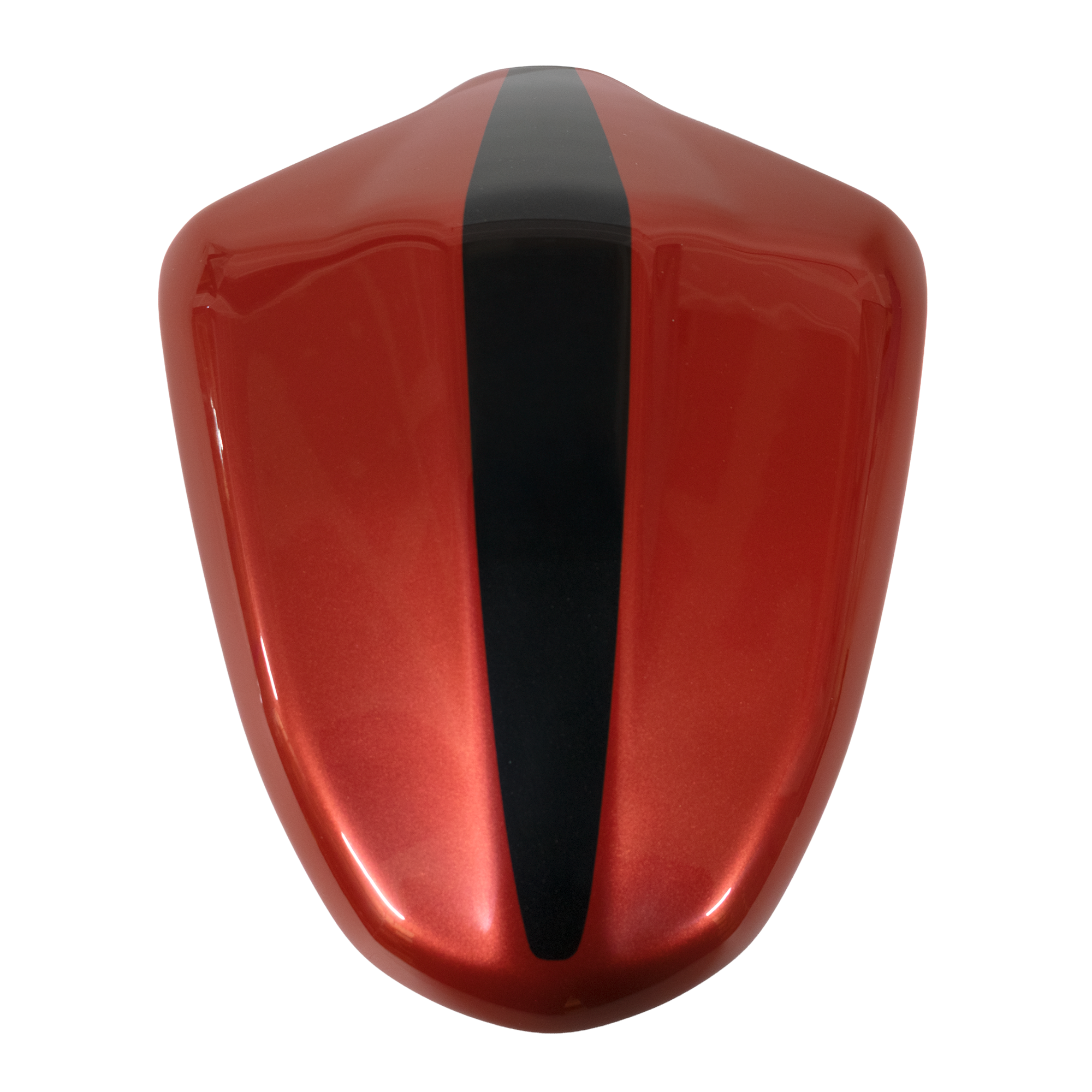 Pyramid Seat Cowl | Carnival Red & Saphire Black | Triumph Daytona 660 2024>Current -  Shop name