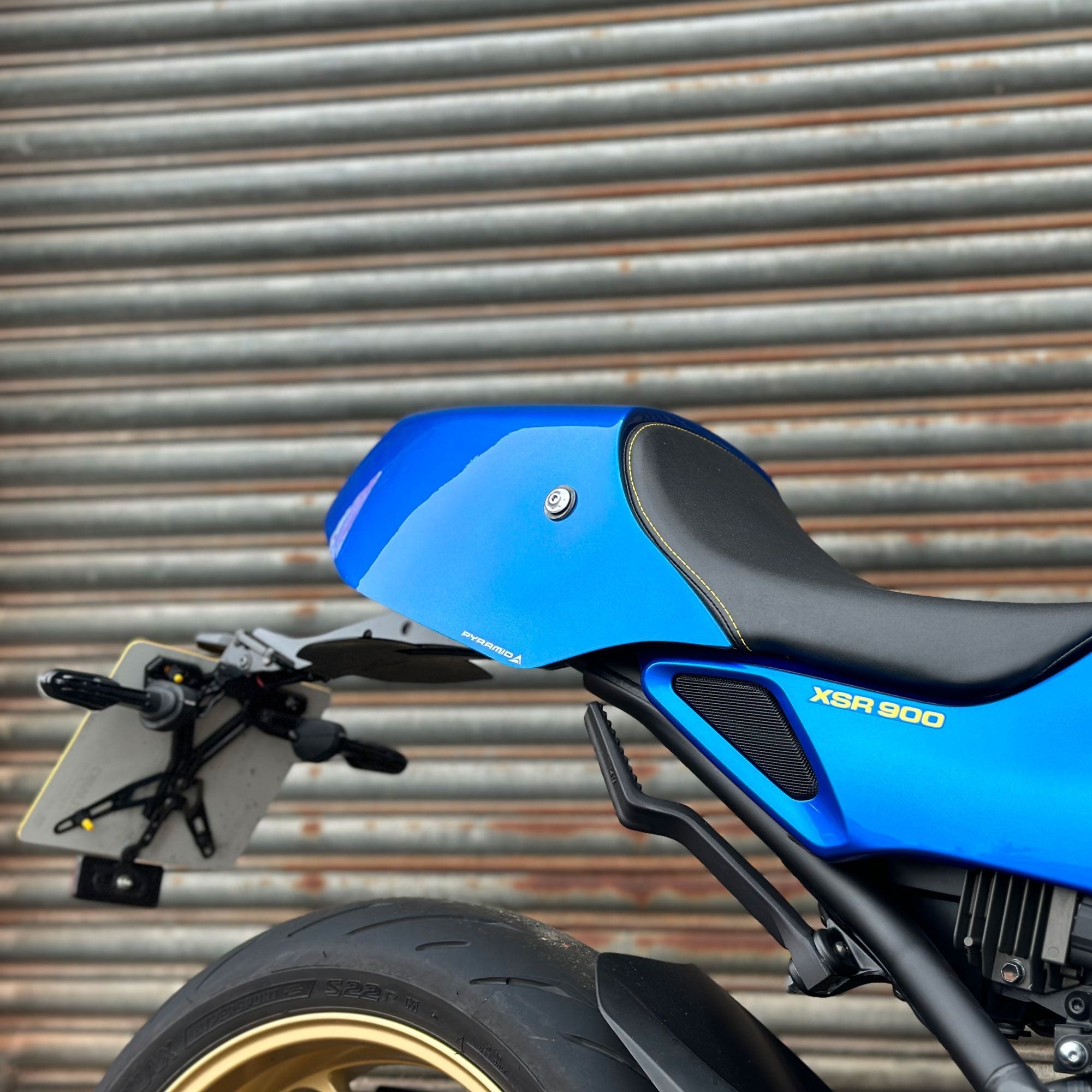 Pyramid Seat Cowl | Legend Blue | Yamaha XSR900 2022>2023-Seat Cowls-Pyramid Motorcycle Accessories