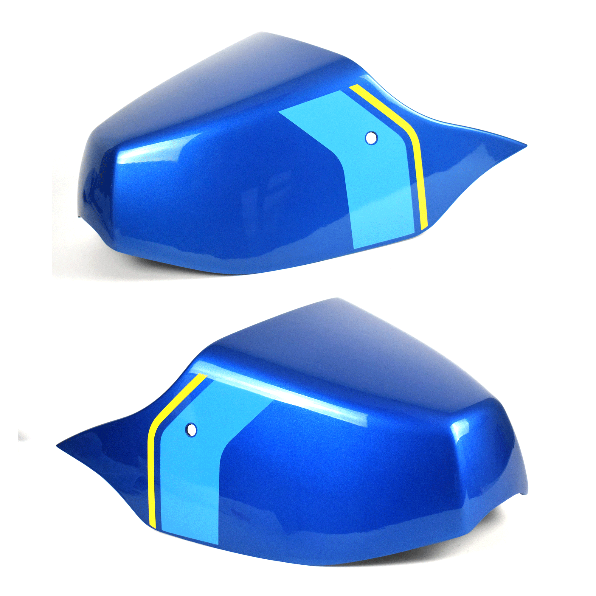 Pyramid Seat Cowl | Legend Blue | Yamaha XSR900 2022>2024-Seat Cowls-Pyramid Motorcycle Accessories