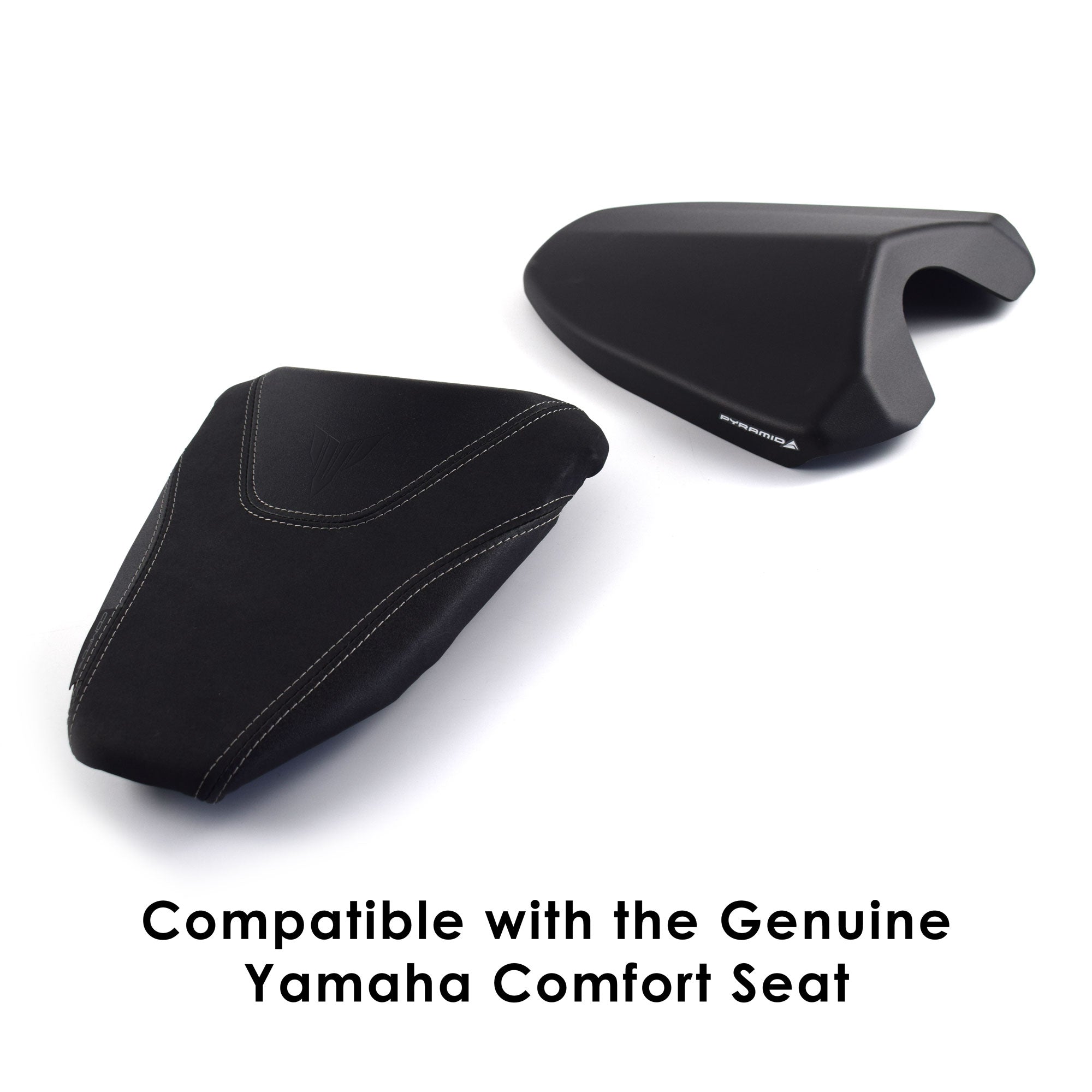 Pyramid Seat Cowl | Matte Black | Yamaha MT-09 2024>-12450M-Seat Cowls-Pyramid Motorcycle Accessories