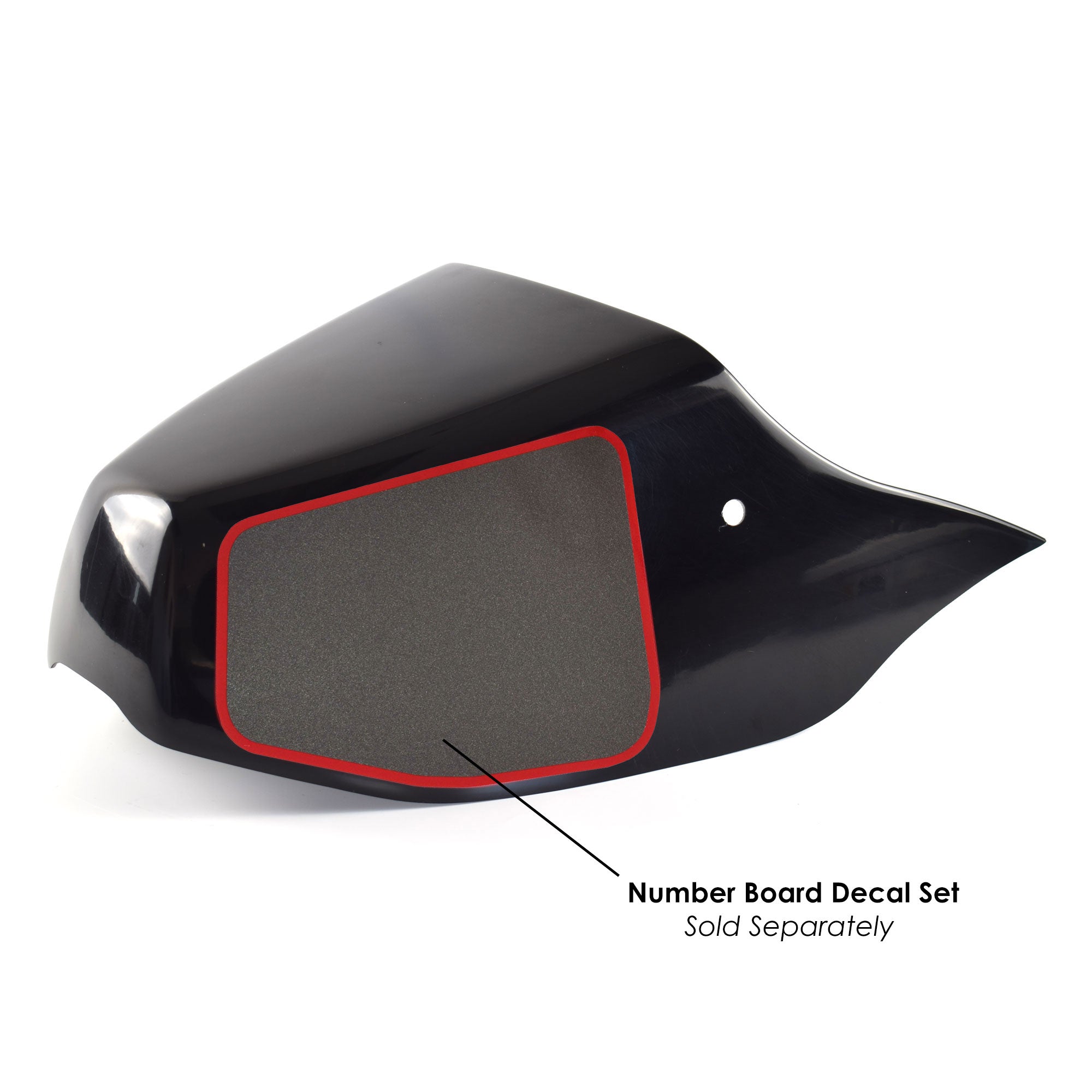 Pyramid Seat Cowl | Midnight Black (USA: Raven Black) | Yamaha XSR900 2022>2023-Seat Cowls-Pyramid Motorcycle Accessories