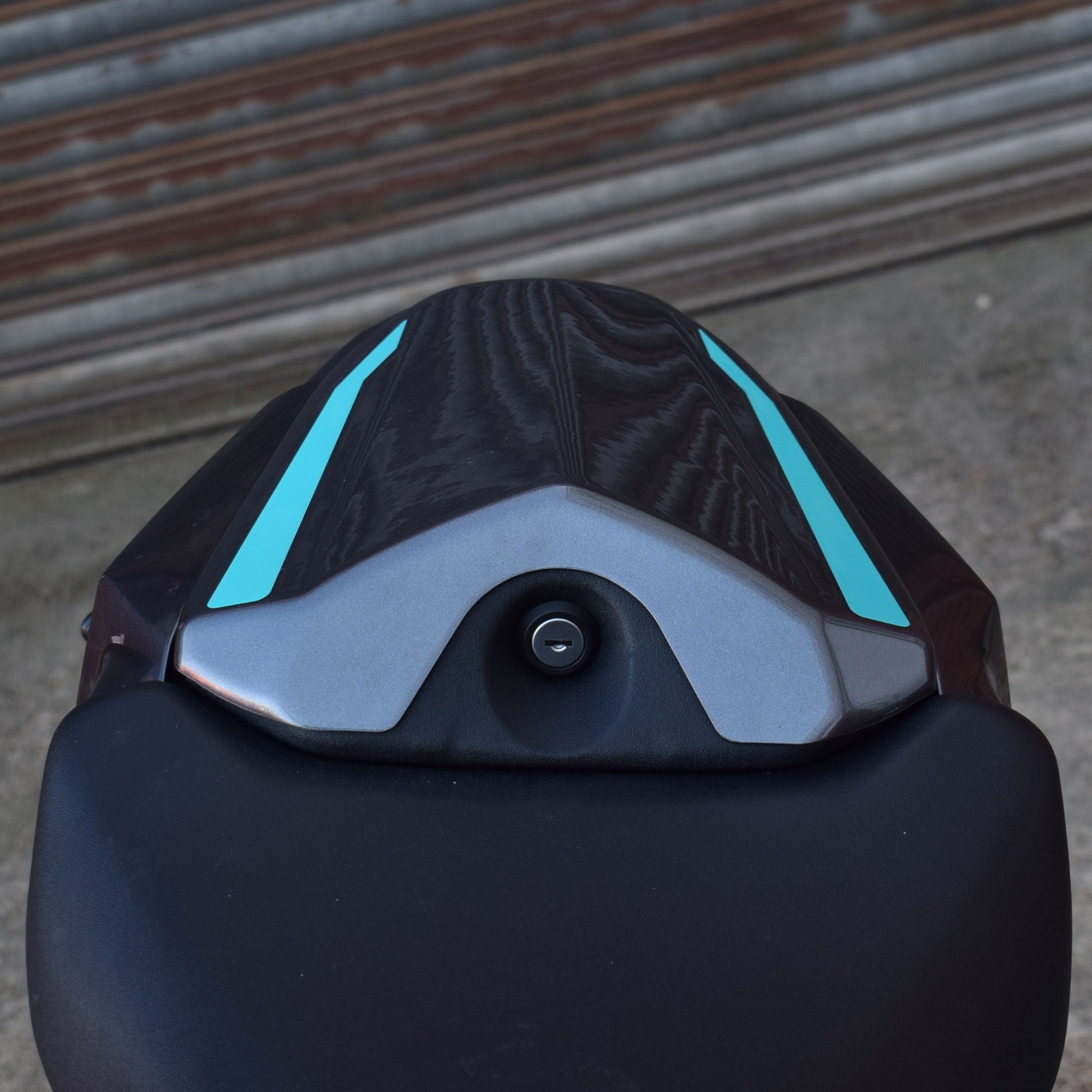 Pyramid Seat Cowl | Midnight Cyan | Yamaha MT-09 2024>Current-Seat Cowls-Pyramid Motorcycle Accessories